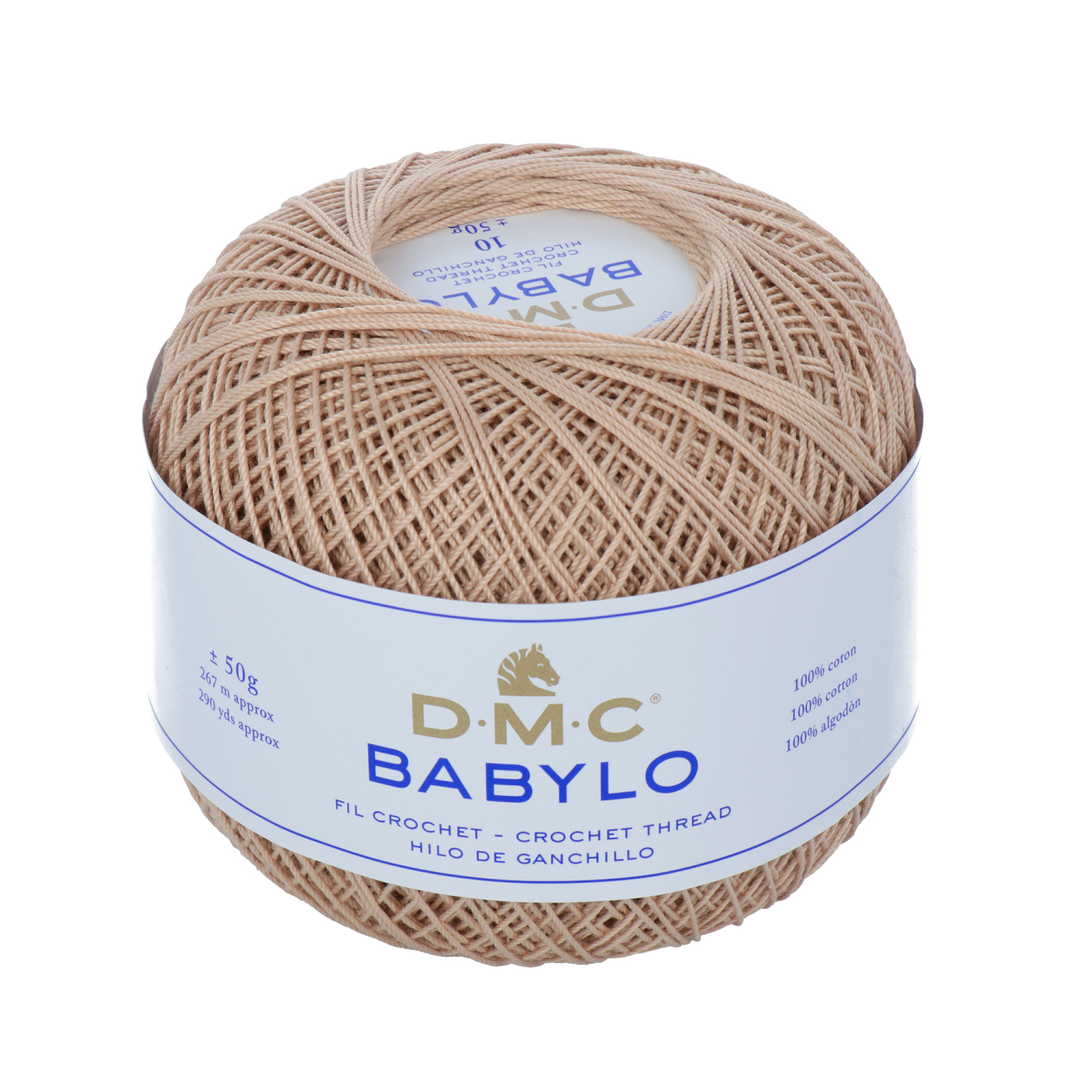babylo 10 dmc crochet thread - cocoa (3864) - 50gr (267mt) | 1pc