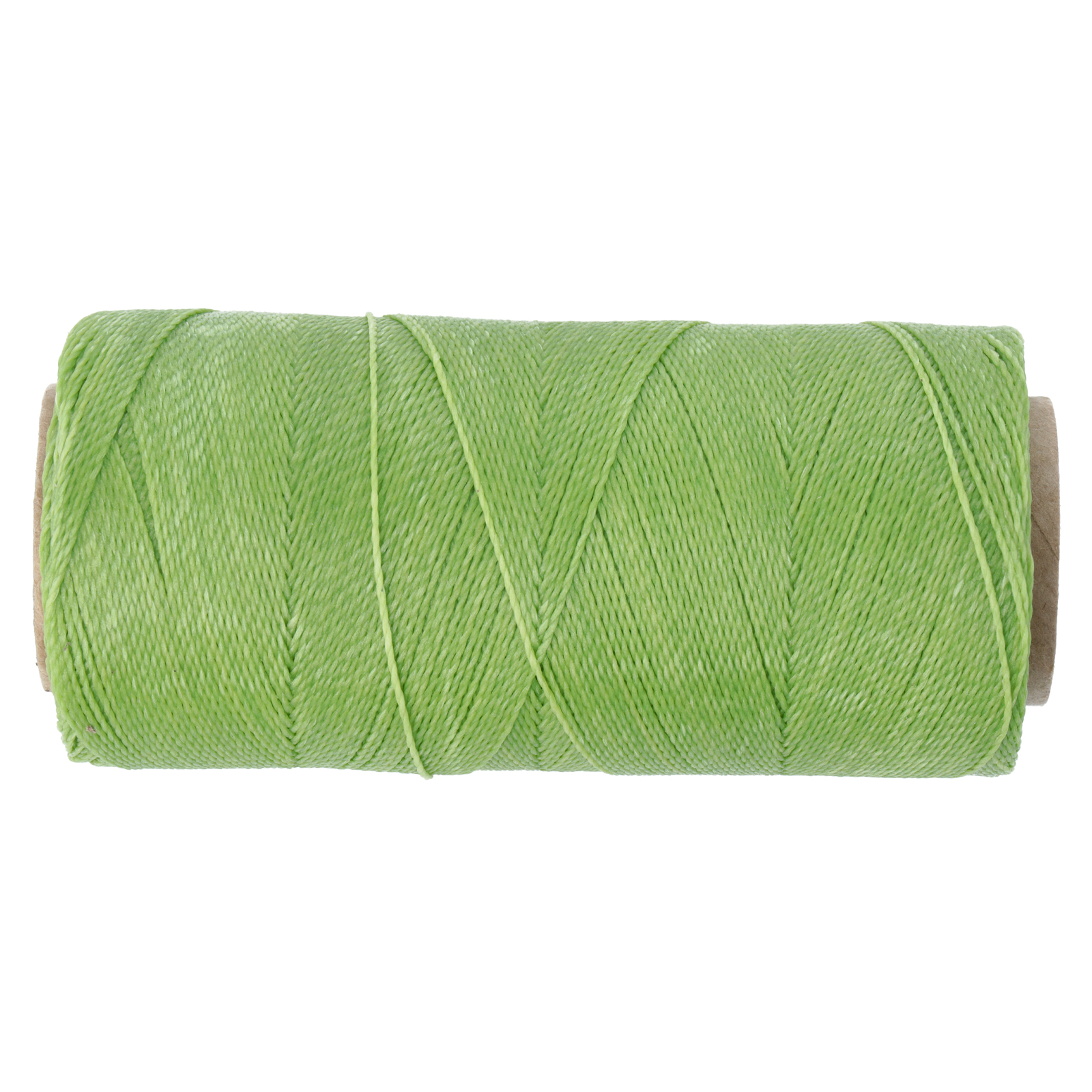 linhasita waxed polyester cord - pistachio (1019) 0,5mm - 100gr spool (aprox. 335mt) | 1pc