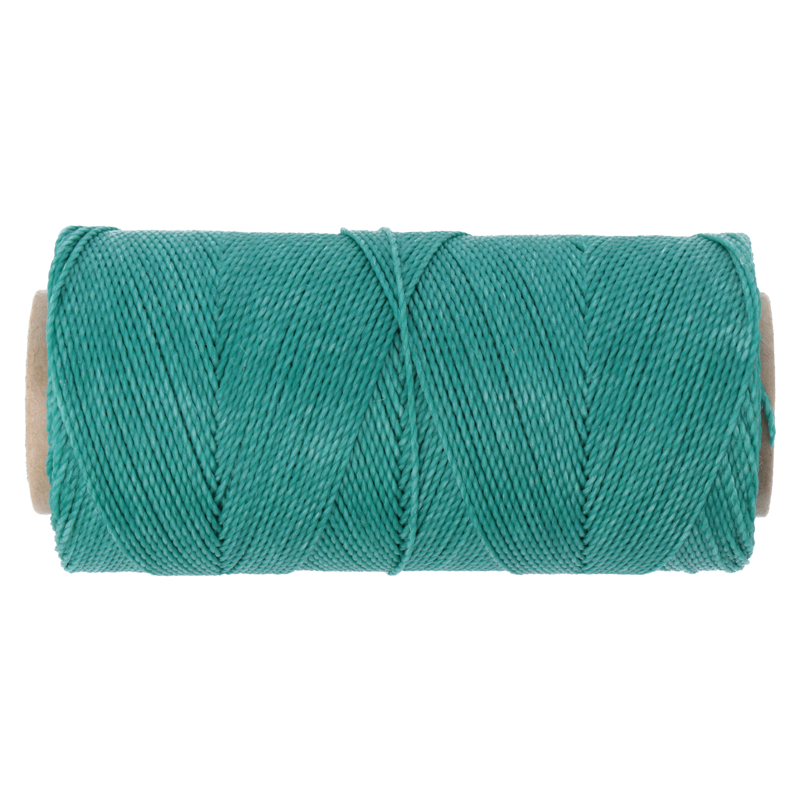 linhasita waxed polyester cord - turquoise (224) 1mm - 100gr spool (aprox. 180mt) | 1pc