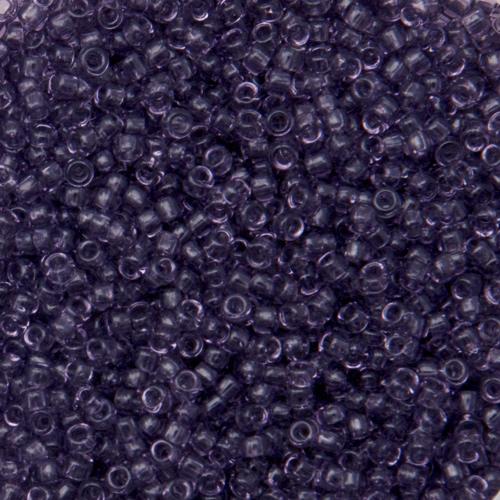 rocaille toho seed beads 15/0 transparent sugar plum (19) | 10gr