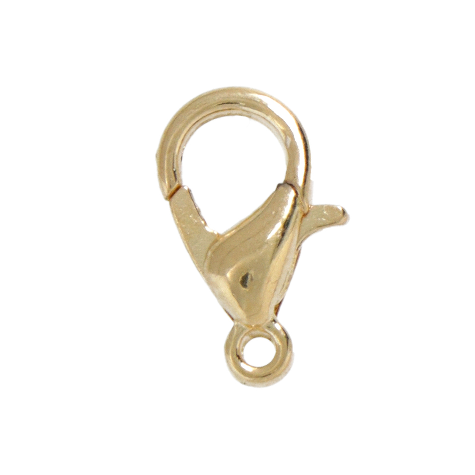 gold plated trigger clasp 12x6mm | 10pc