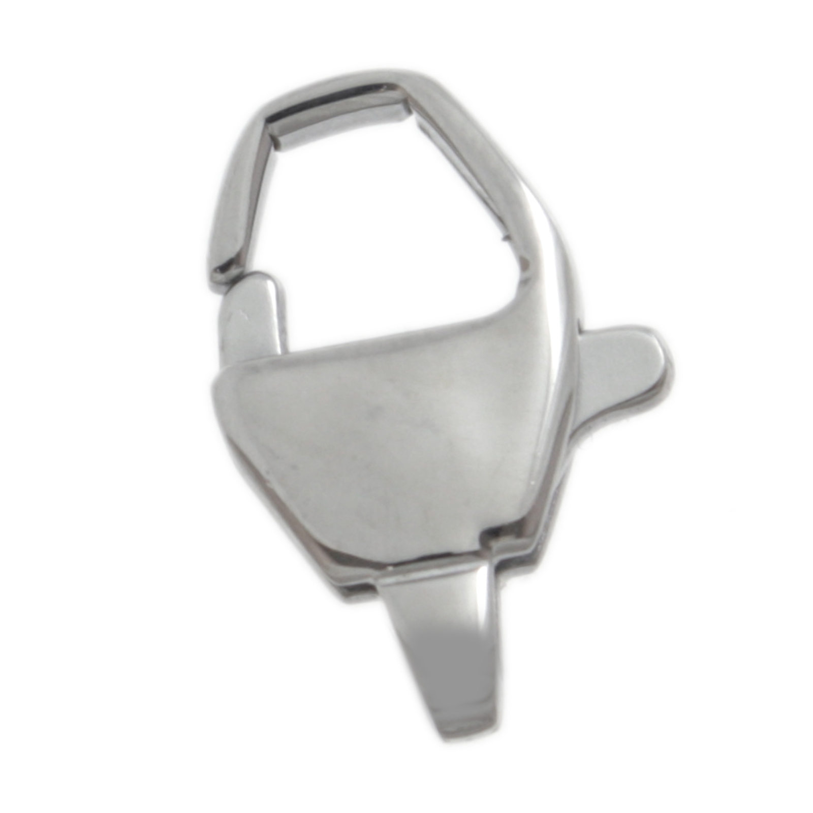 stainless steel square lobster clasp 18x12mm | 1pc