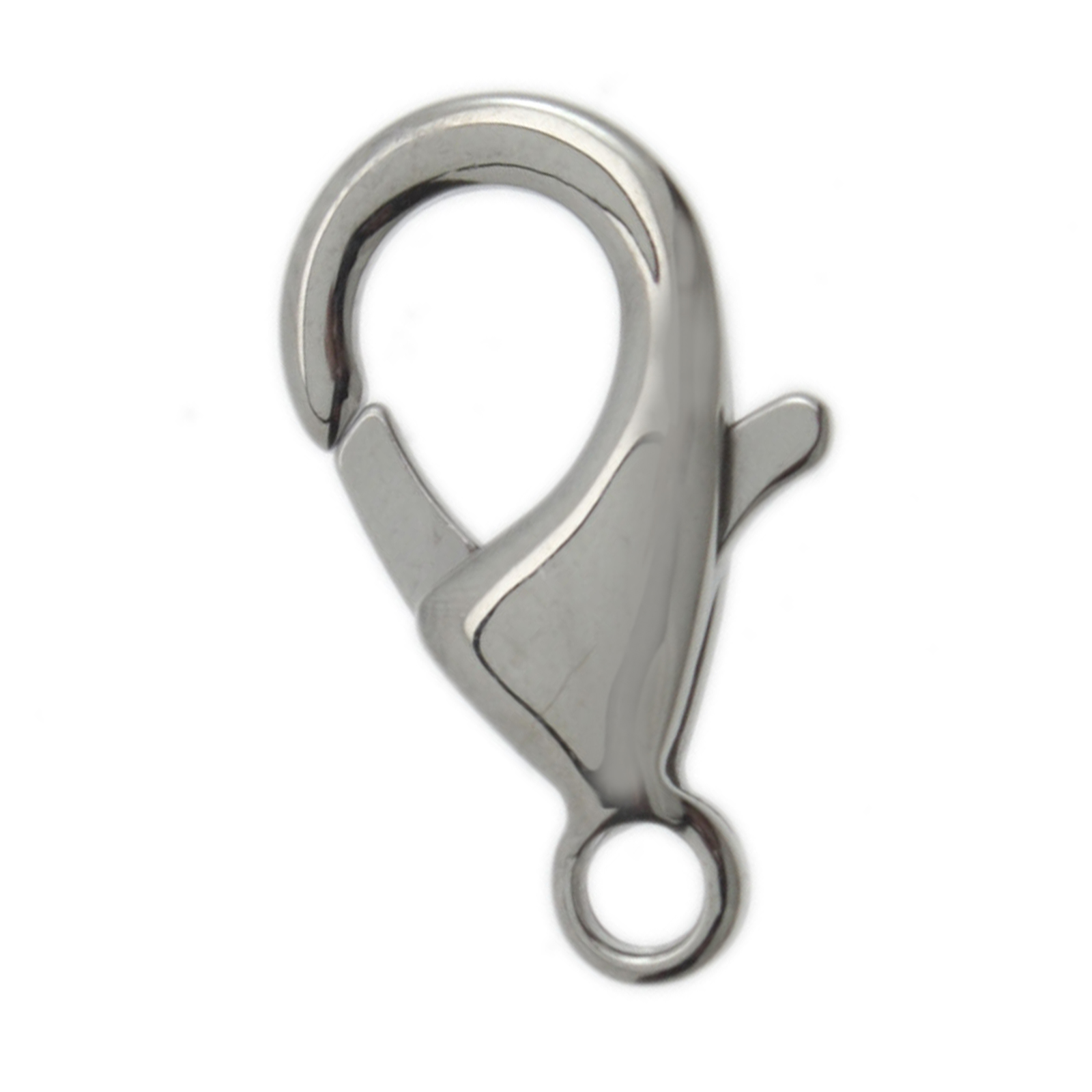 steinless steel lobster clasp 24x12mm | 1pc