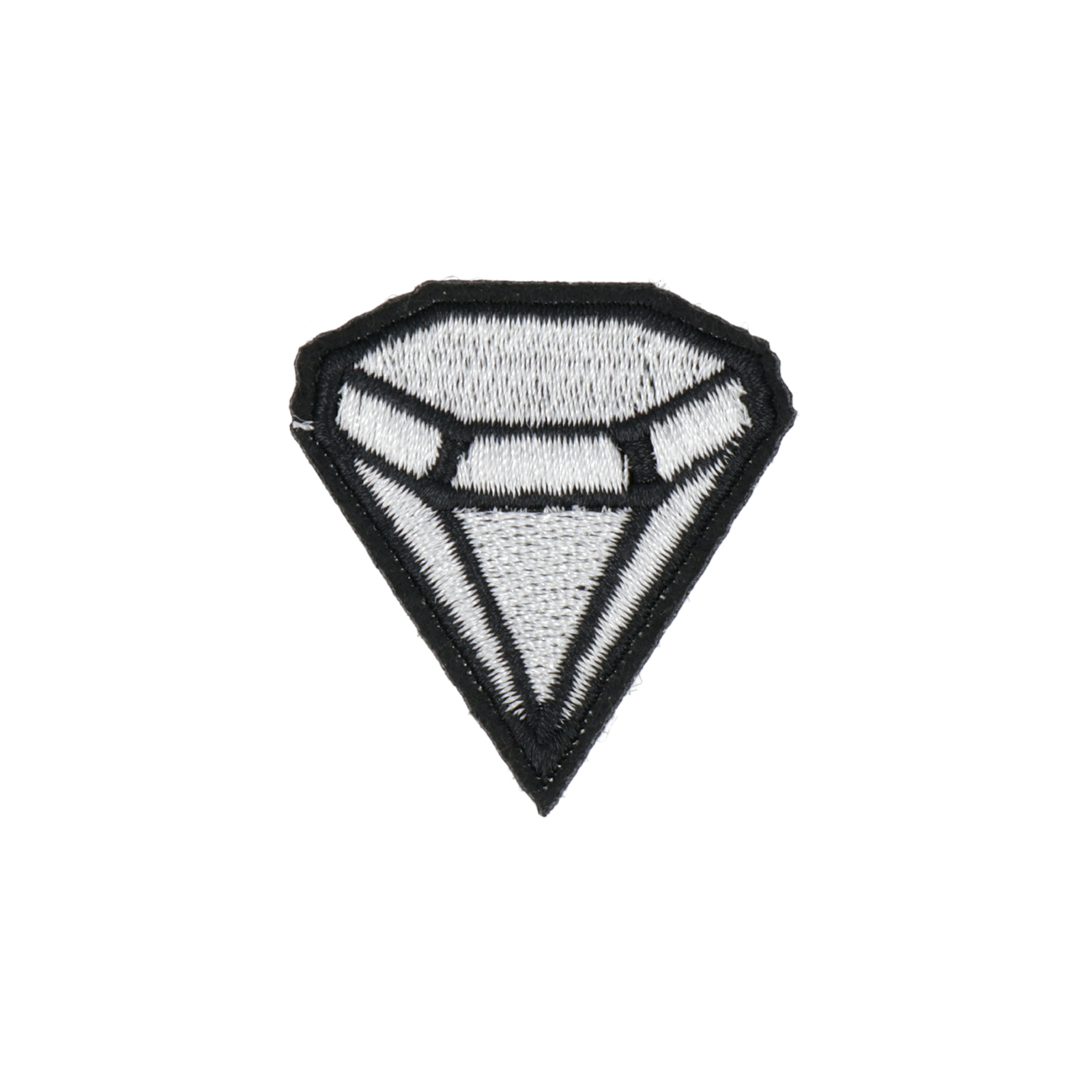 iron-on patch diamond 41x38mm 1pc | 1pc