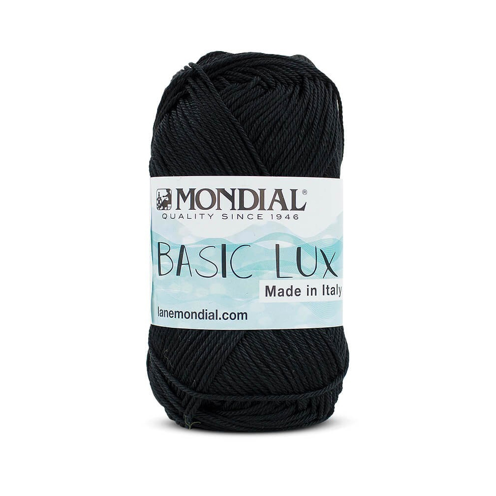basic lux mondial - schwarz (200) - 50gr (120mt) | 1st