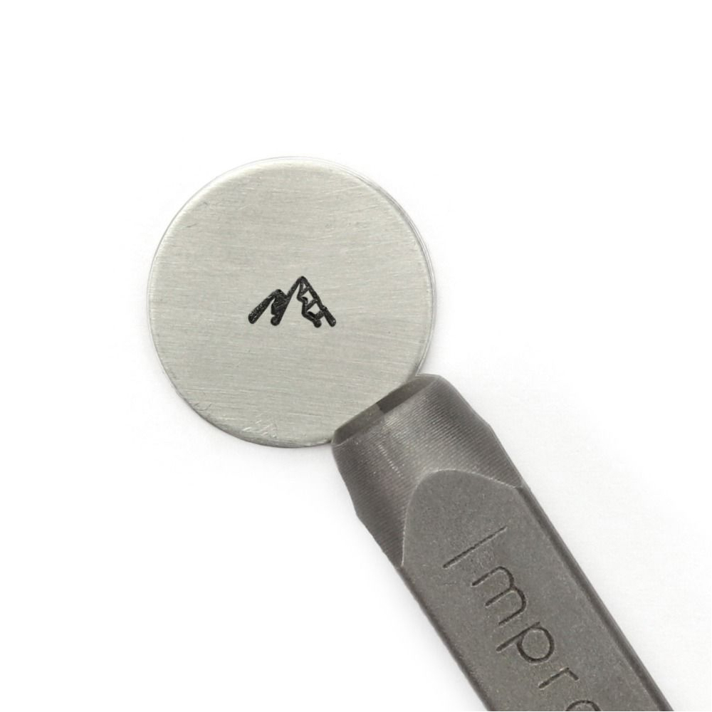 design stamp mountain signature 6mm | 1pc