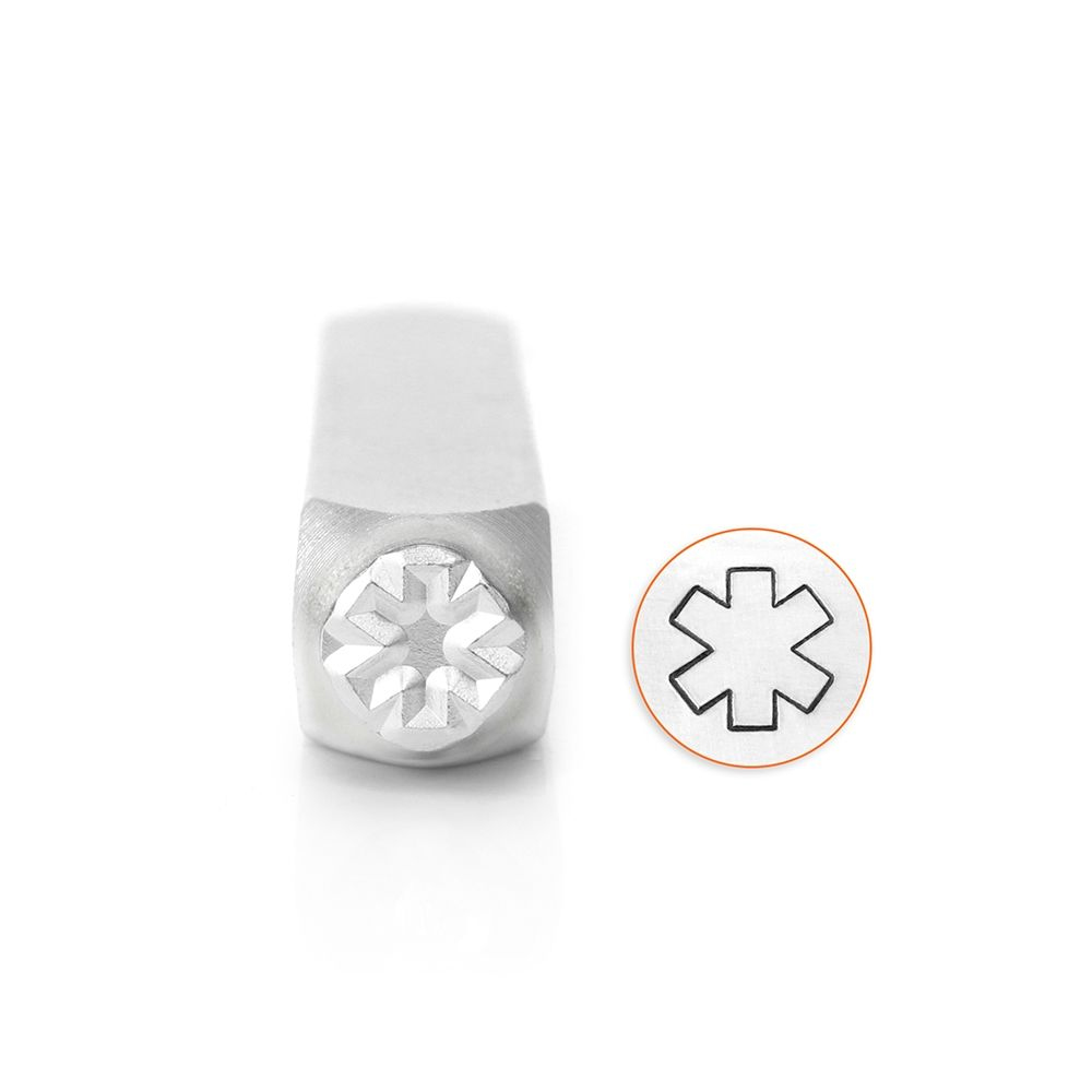 design stamp medical alert symbol 9,5mm | 1st