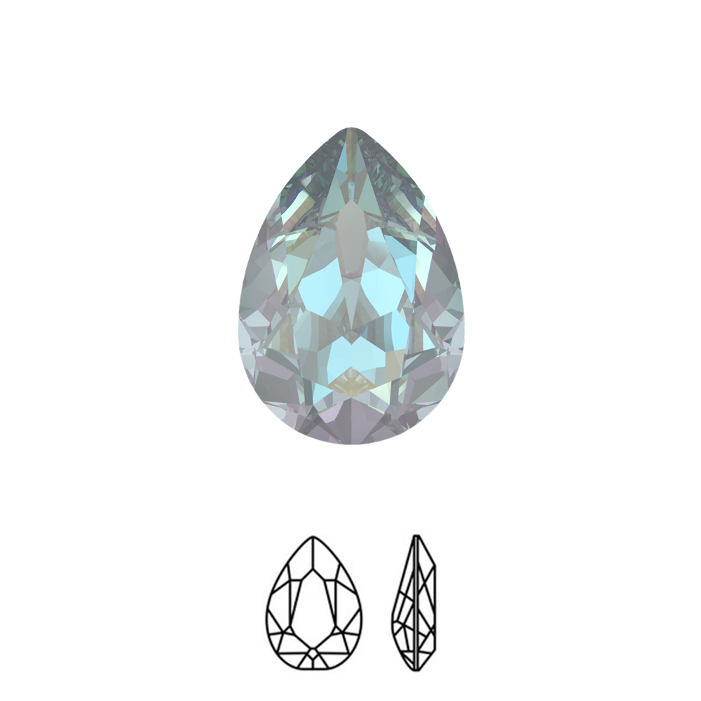 birne (4320) crystal serene grey delite 14x10mm | 1st