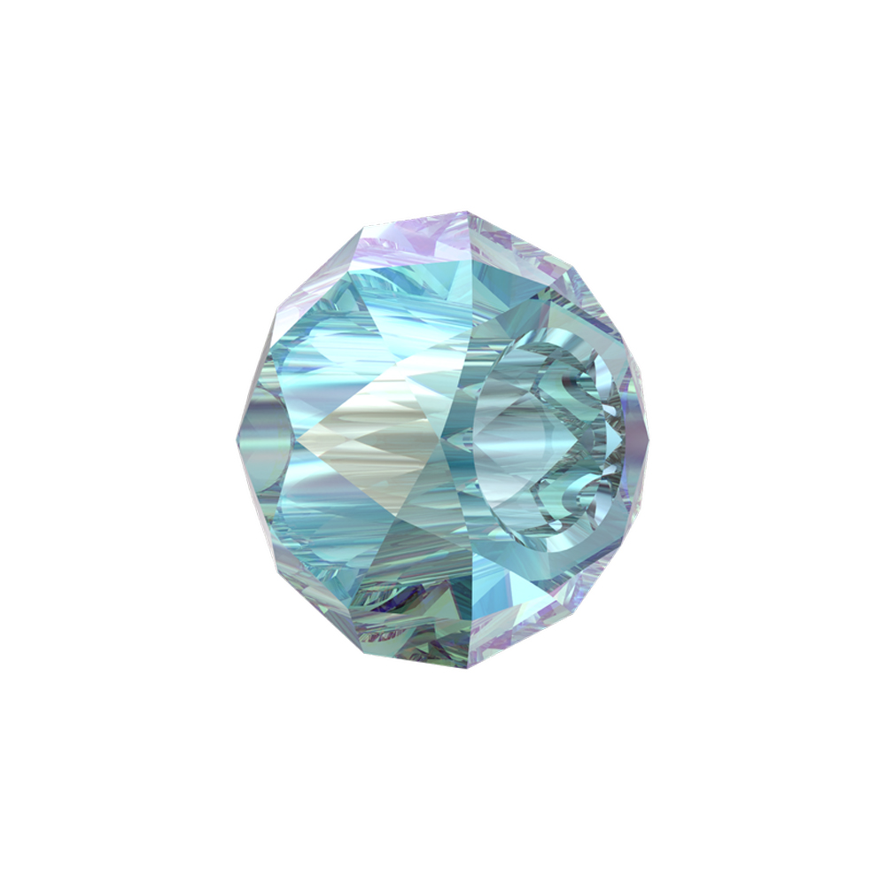 briolette xl hole (5042) aquamarine shimmer 2x 8mm | 2pc