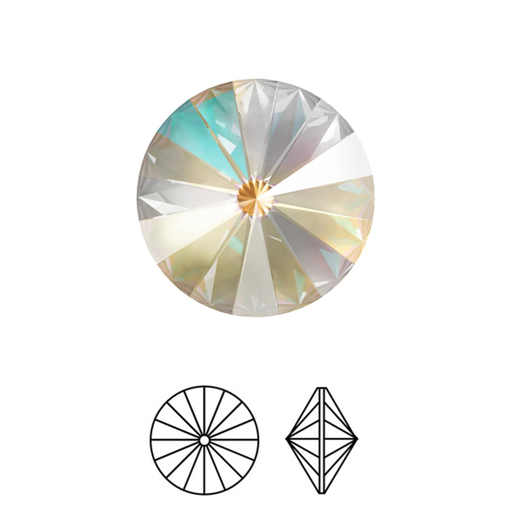 rivoli (1122) crystal serene grey delite 12mm | 2st
