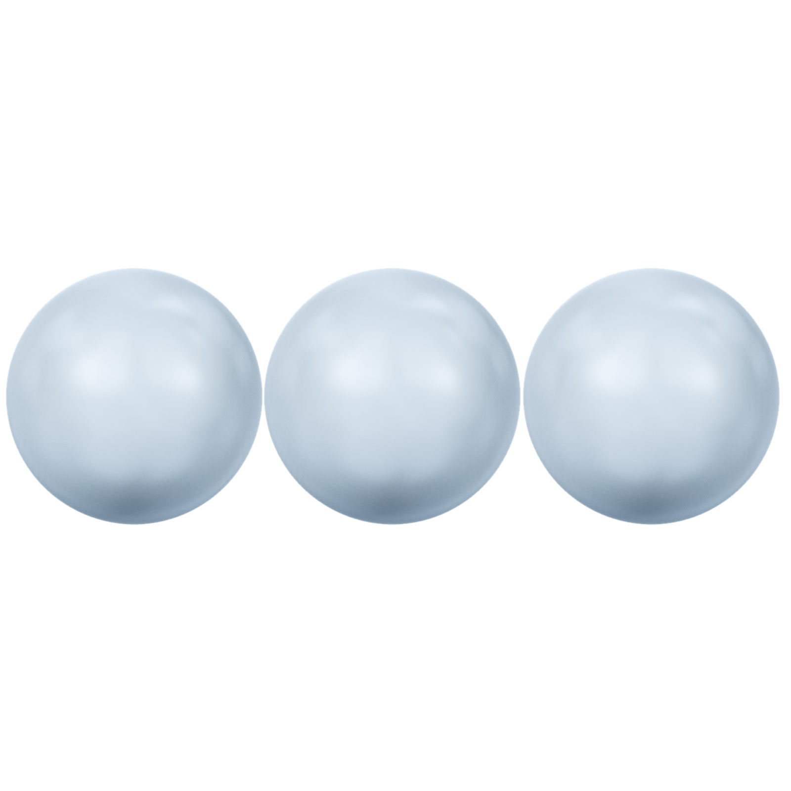 round pearl (5810) light blue 12mm | 4pc