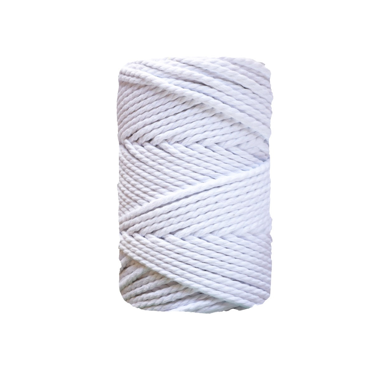 3ply macramé cord casasol - white 5mm - 650gr (50mt) | 1pc