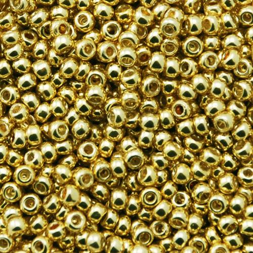 rocaille toho seed beads 11/0 - permanent finish galvanized starlight (pf557) | 10gr