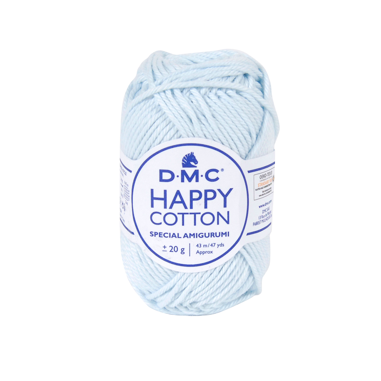 happy cotton amigurumi dmc - ice (765) - 20gr (43mt) | 1pc