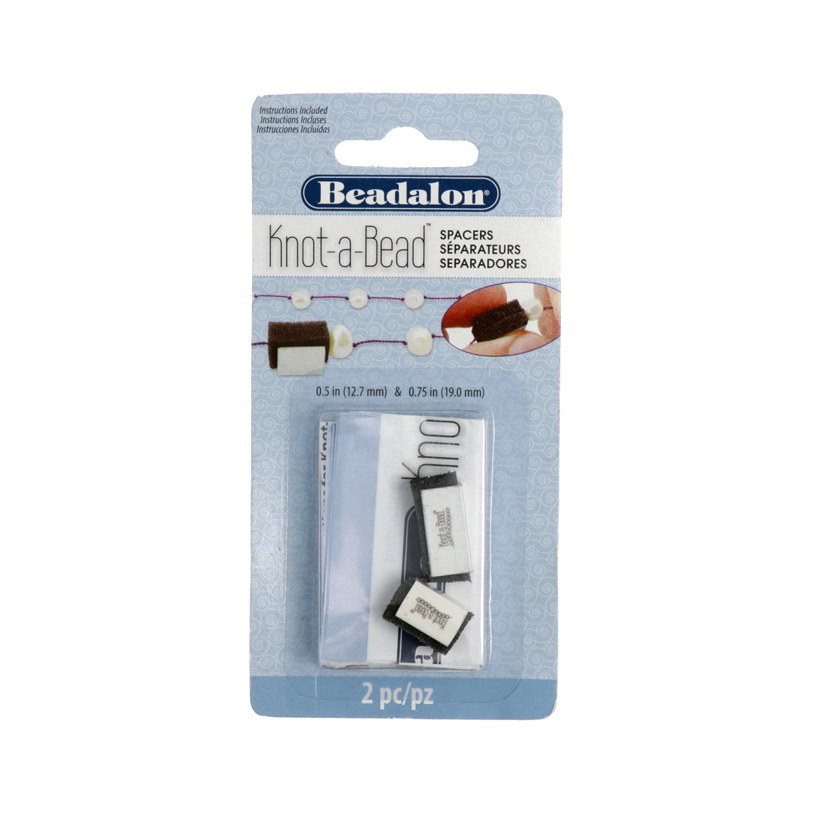 knot-a-bead spacer - 2 abstandshalter | 1st