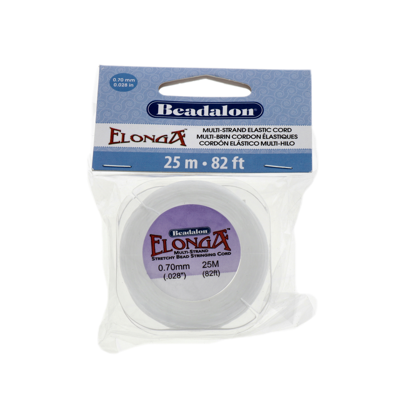 multi-strand elastic cord elonga 0,7mm - 25mt | 1pc