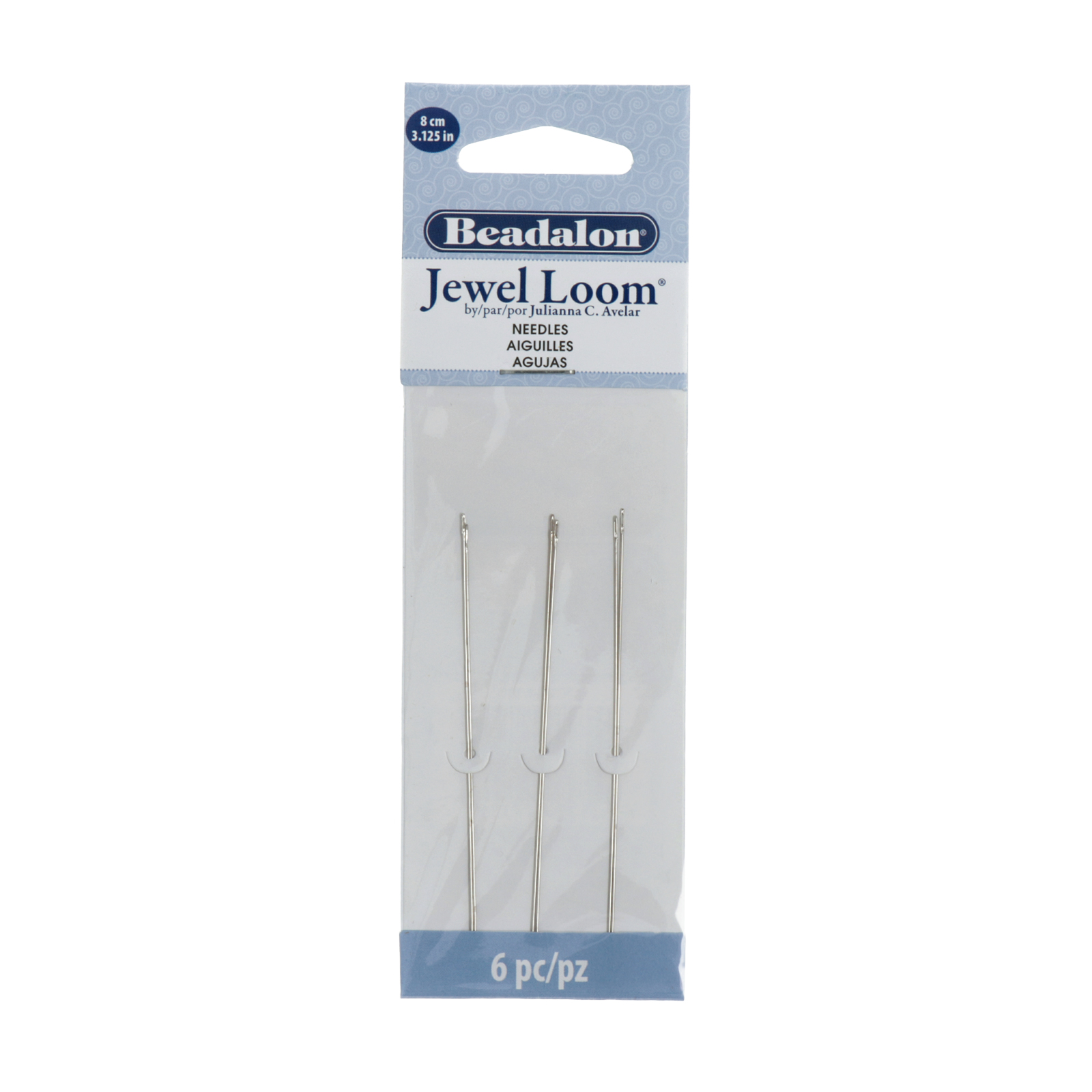 jewel loom needles 80mm - 6pc | 1pc