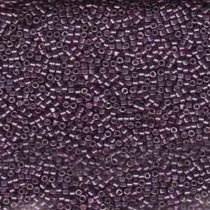 miyuki delica 11/0 - duracoat galvanized eggplant | 8gr