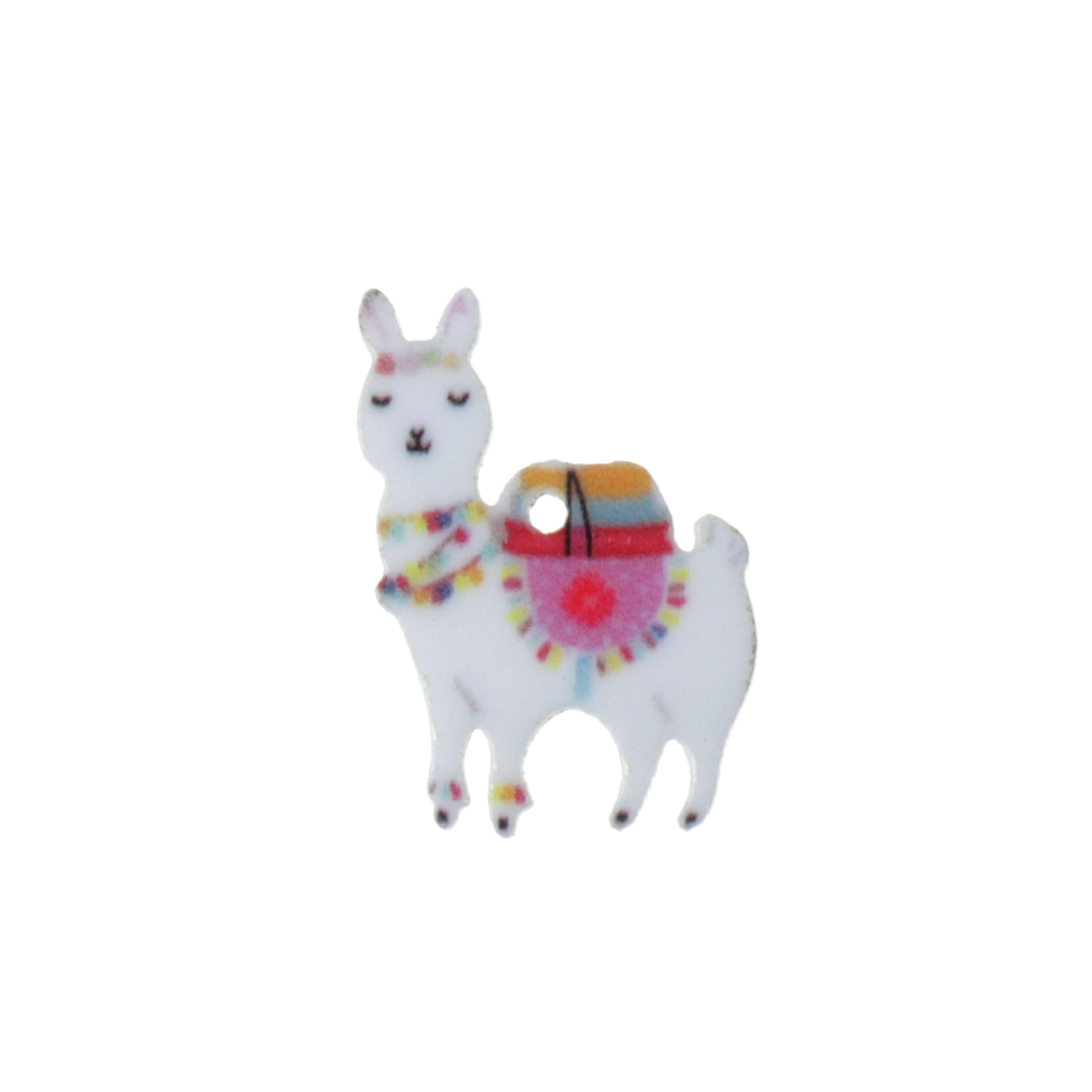anhänger aus plexiglass llama 25x18mm | 1st
