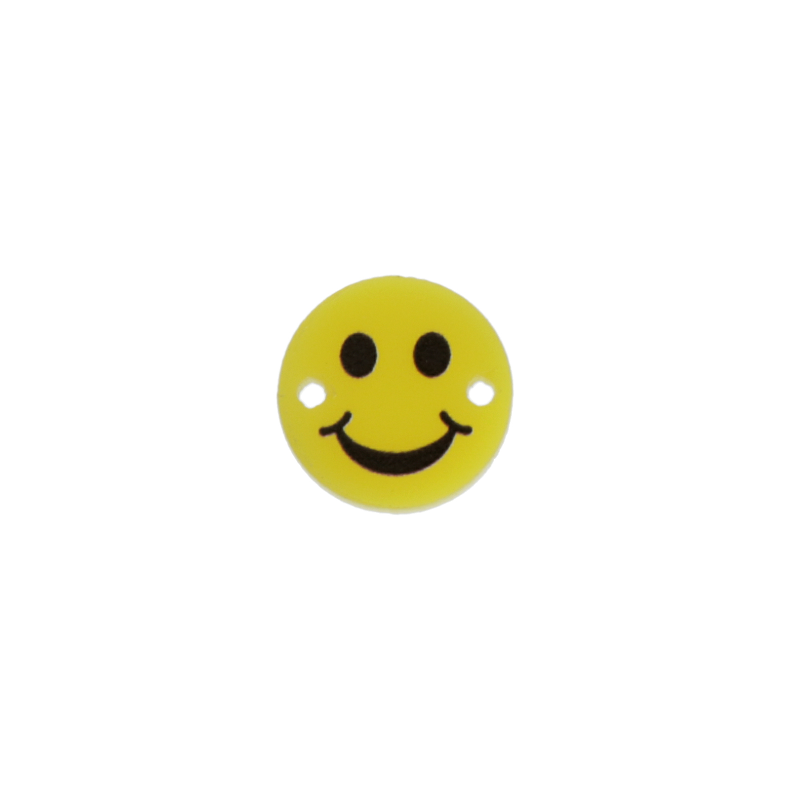 smile aus plexiglas gelb 15mm | 4st