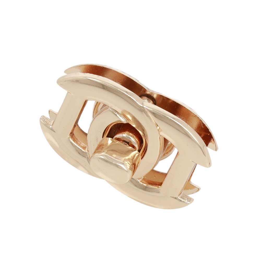 bag clasp gold turn clasp oval 37x25mm | 1pc