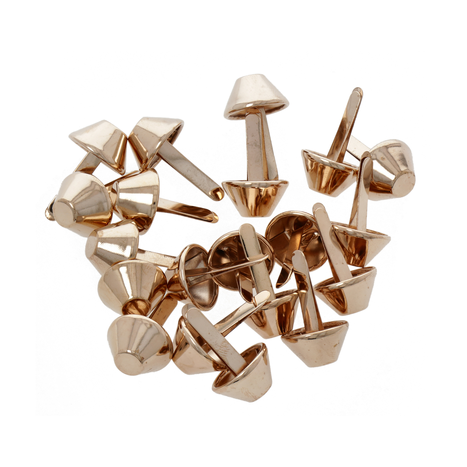 bag feet gold cone 15mm | 20pc