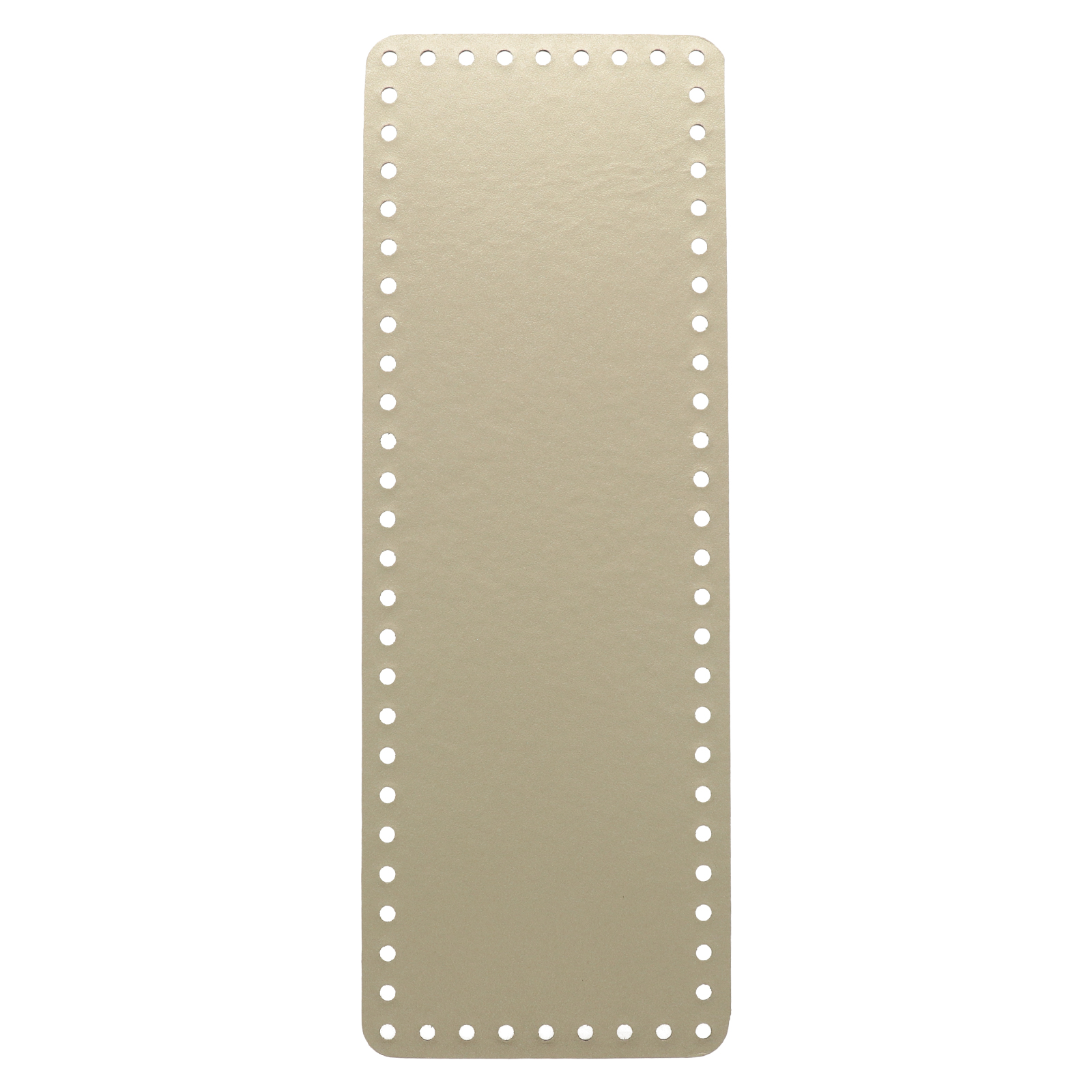 pu-leder taschenboden gold 31x11cm | 1st