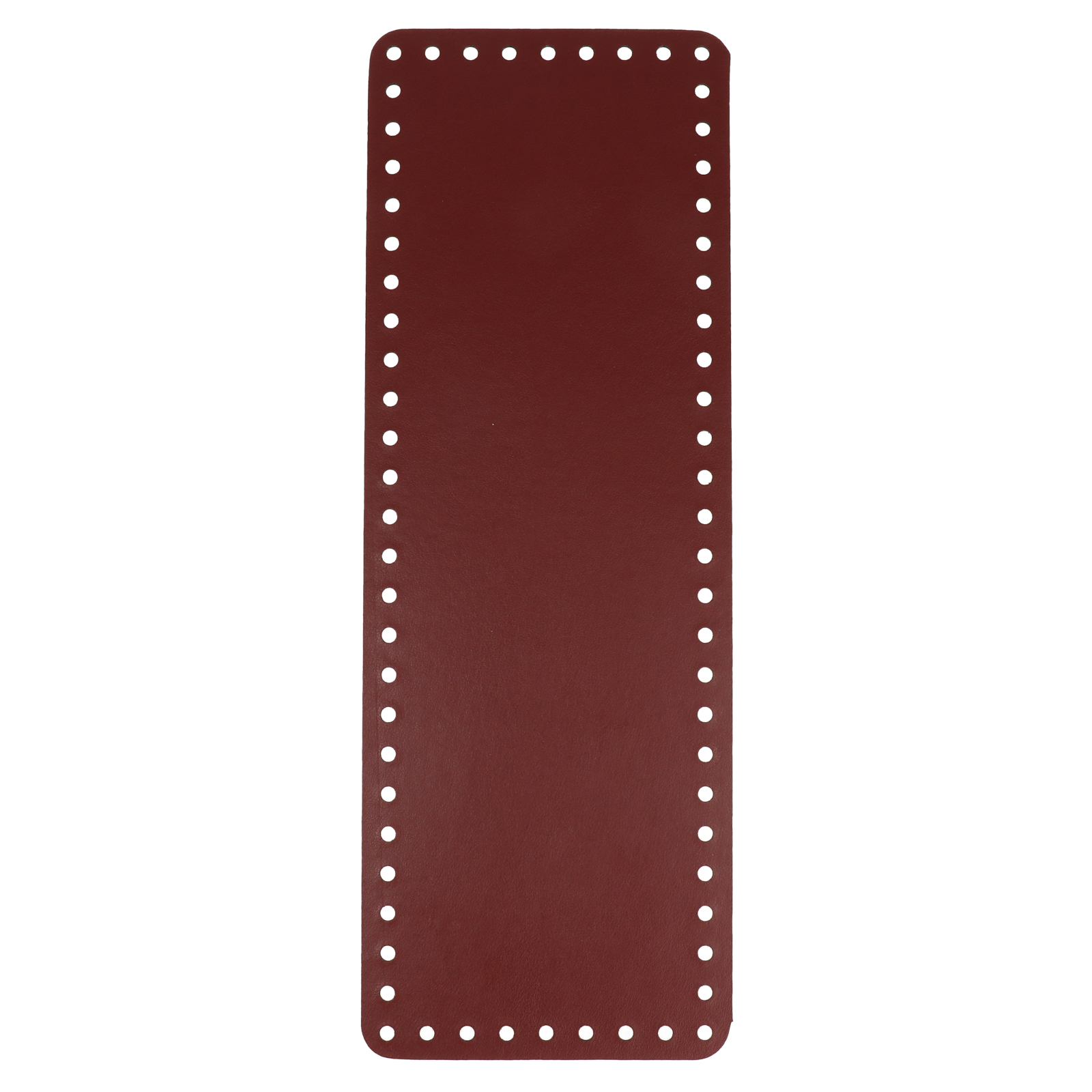pu leather bottom bag bordeaux 31x11cm | 1pc