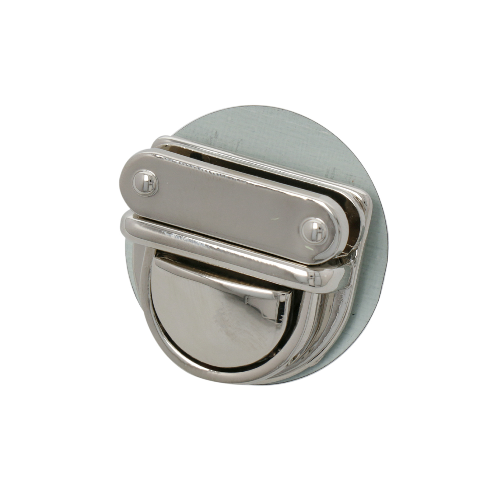 bag clasp silver tuck lock 30x28mm | 1pc