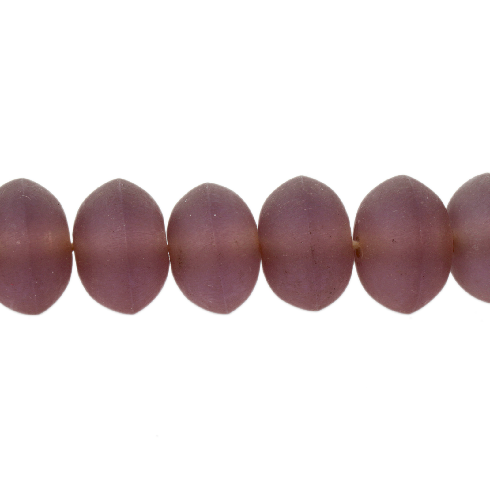 harz perlen sea glass graü rondelle 18x14mm | 10st