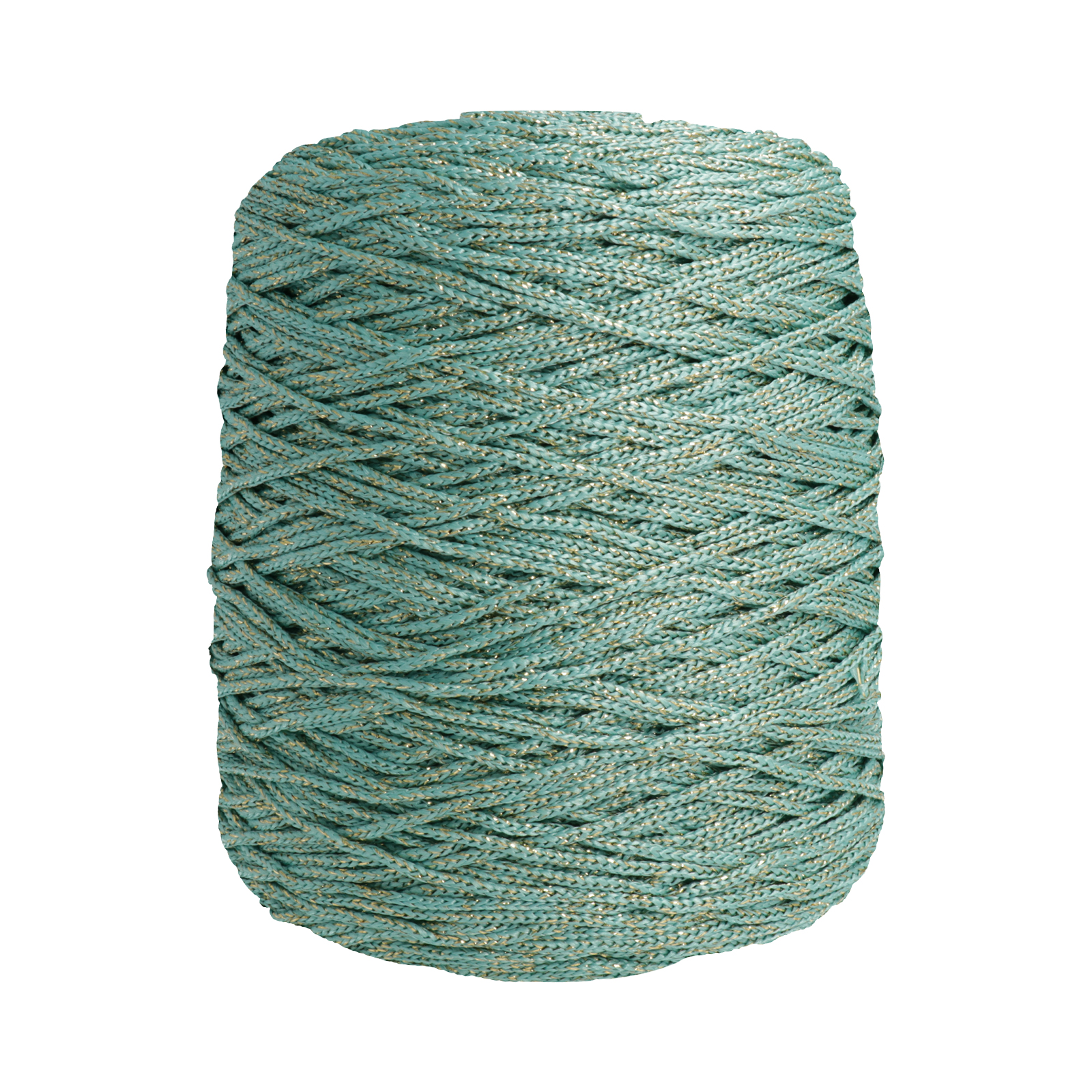 hobbybag thai tender lux - turquoise gold lurex - 500gr | 1pc