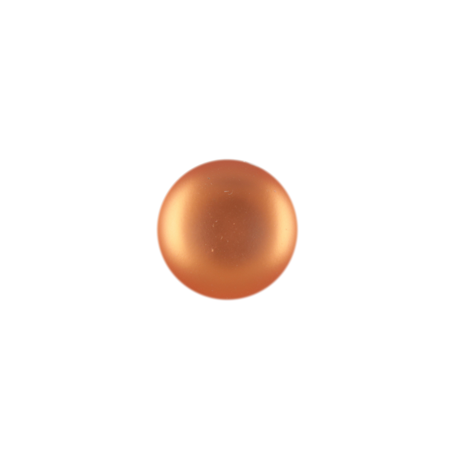 luna soft cabochon - coral - round 12mm | 4pc