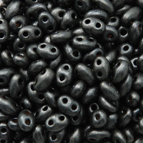 twin beads preciosa 5x2,5mm - khaki pearl | 20gr