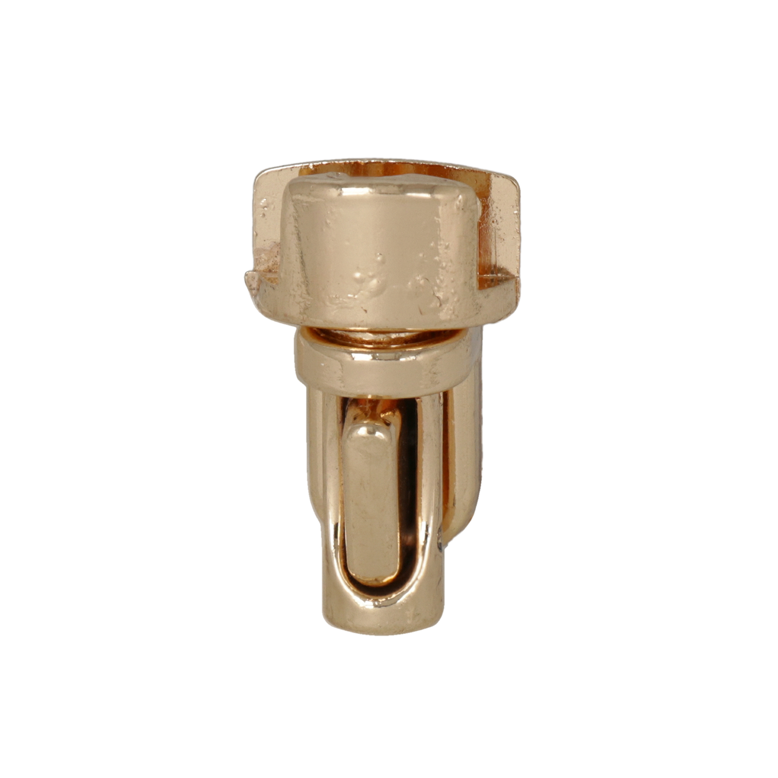 bag clasp gold tuck lock 30x10mm | 1pc