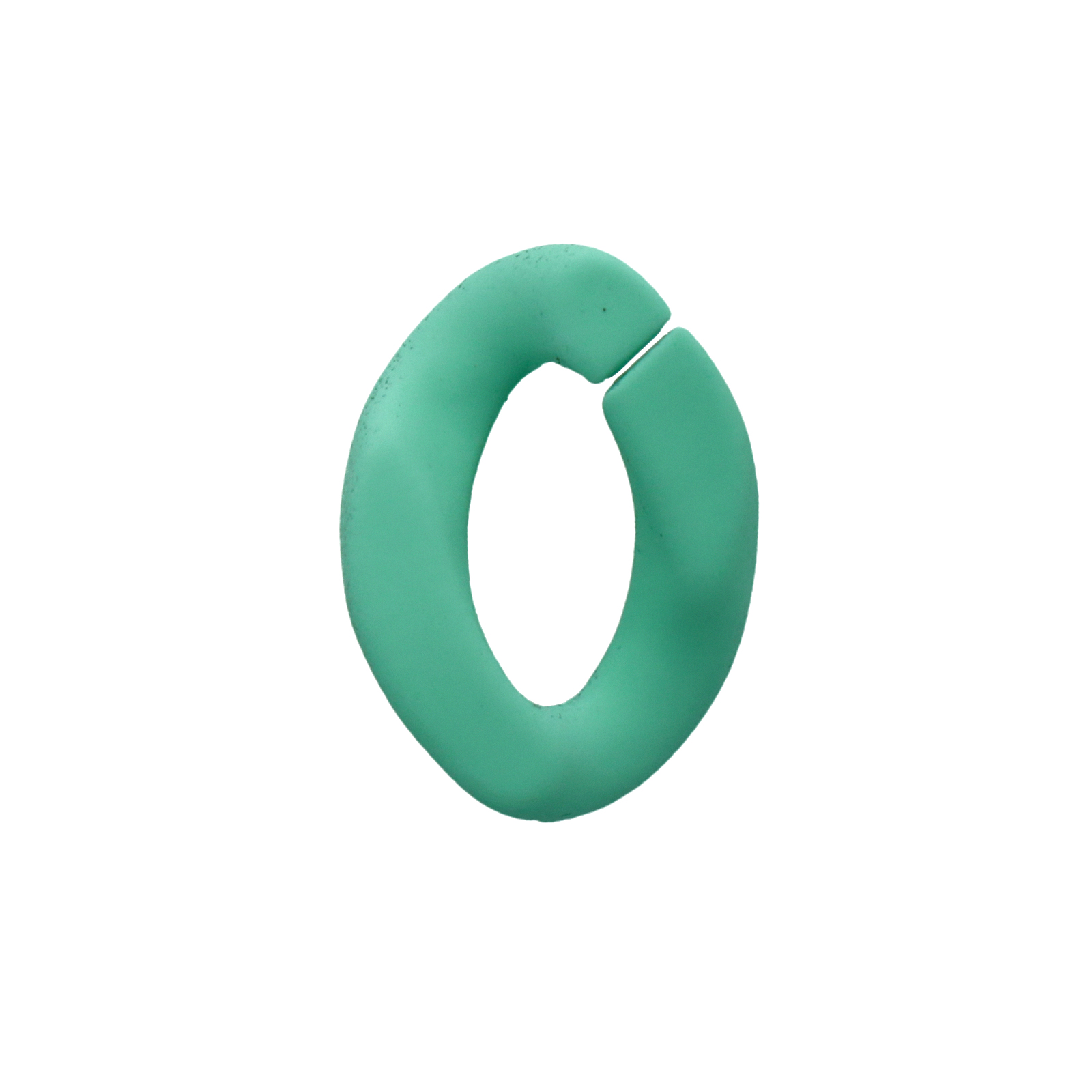 synthetische ovalen turquoise pastel 23x17mm | 10st