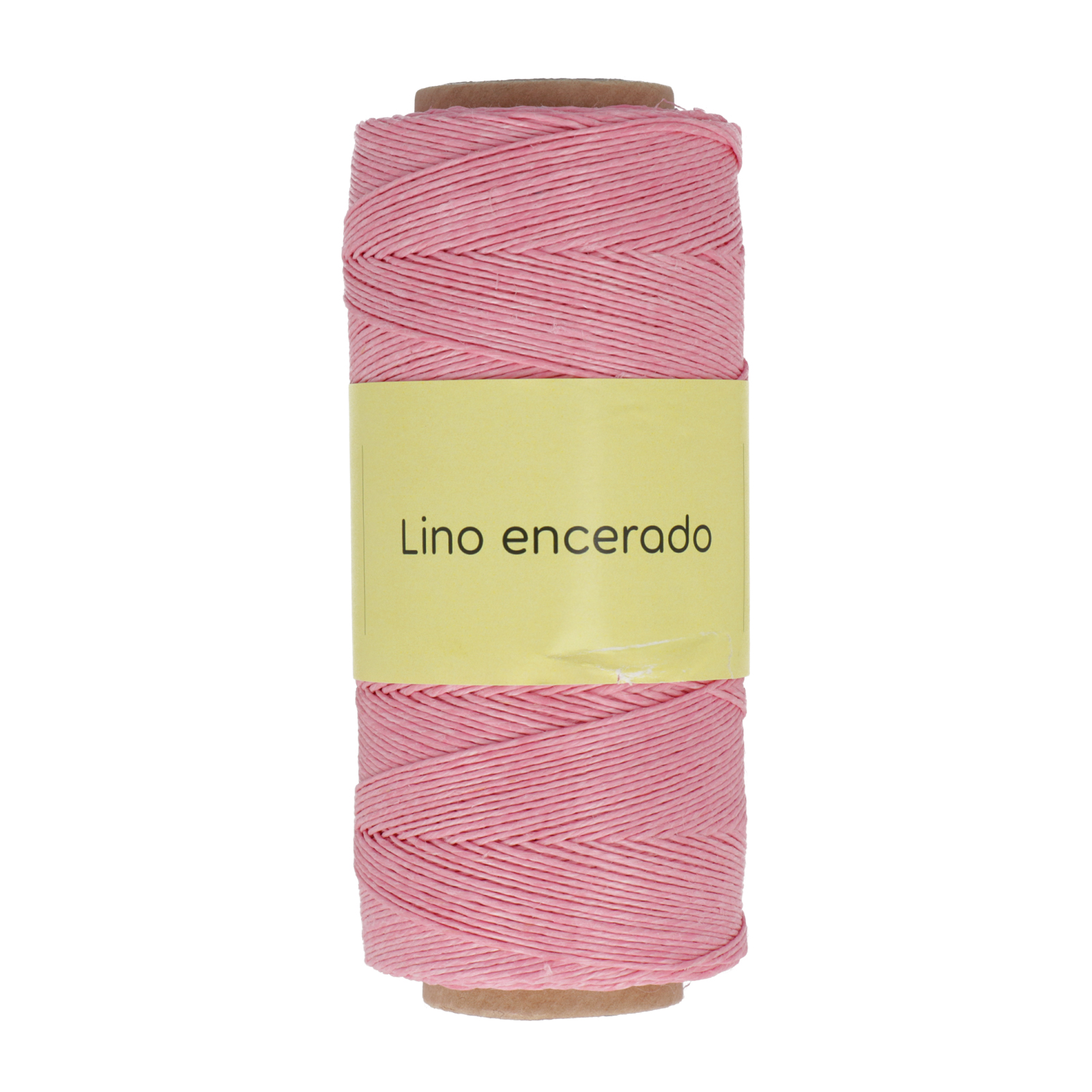 waxed linen cord - pink 0,7mm - 100gr (180mt) | 1pc