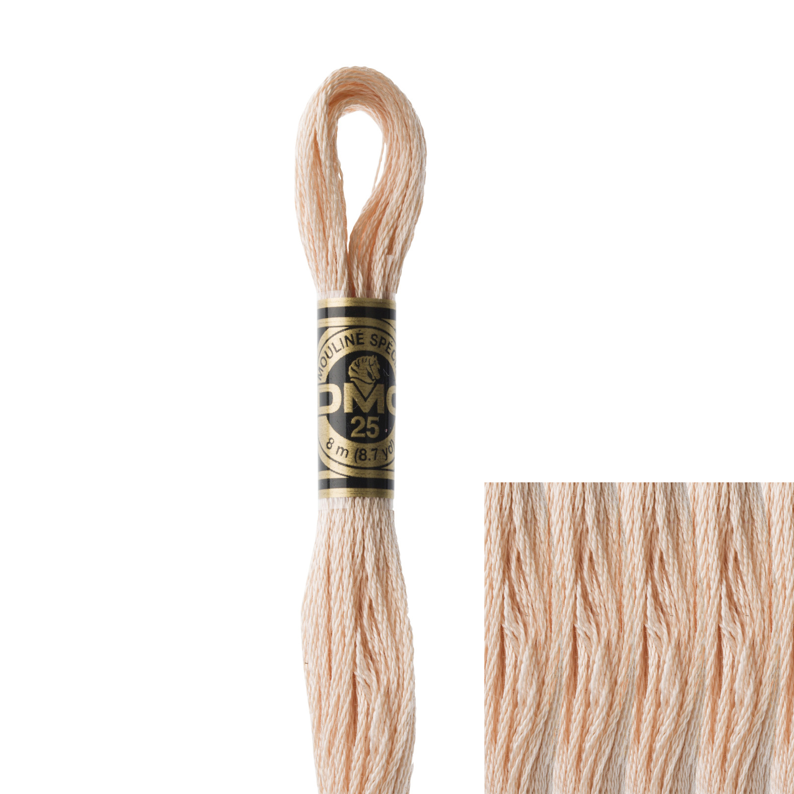 embroidery cotton mouliné spécial dmc - 950 - 8mt | 1pc