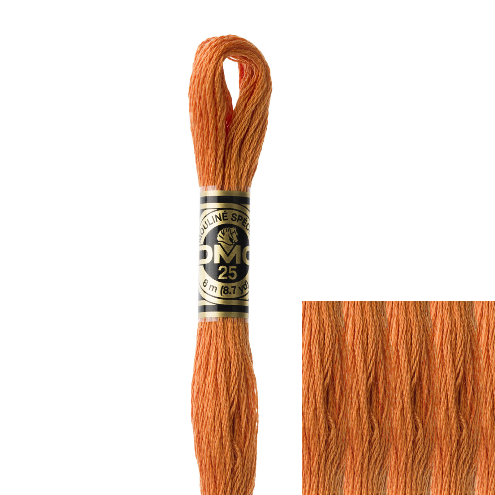 embroidery cotton mouliné spécial dmc - 3853 - 8mt | 1pc