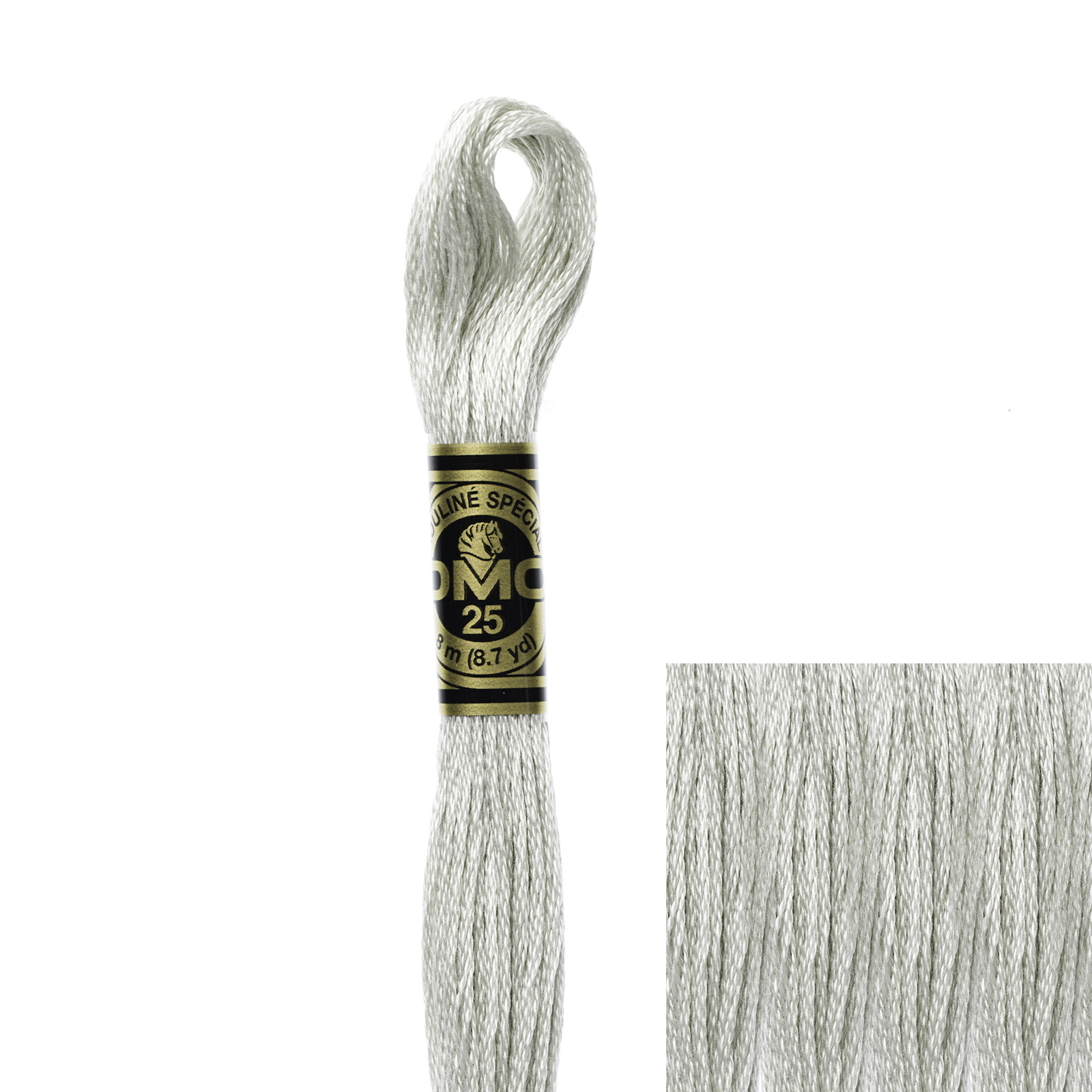 embroidery cotton mouliné spécial dmc - 3024 - 8mt | 1pc