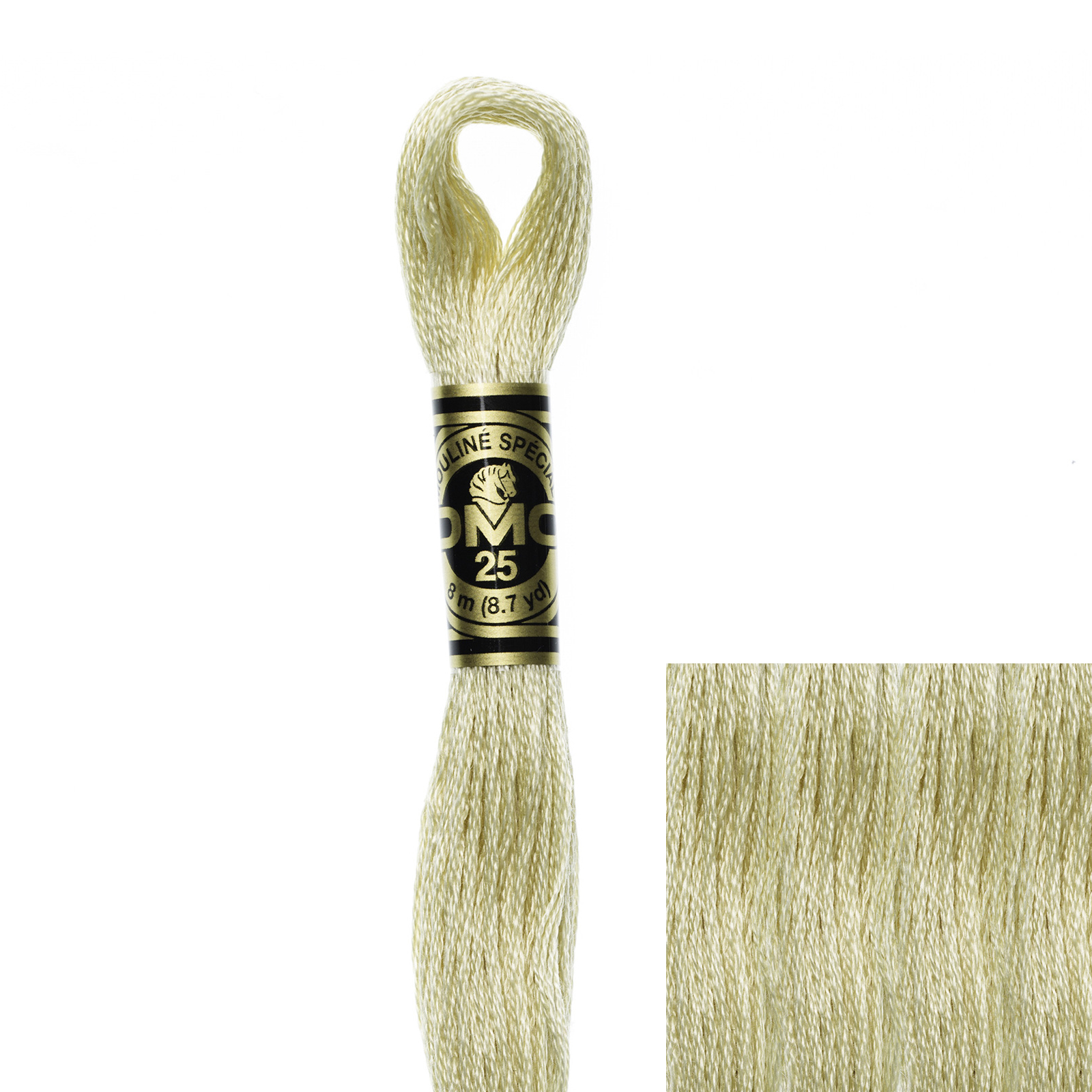 embroidery cotton mouliné spécial dmc - 3047 - 8mt | 1pc
