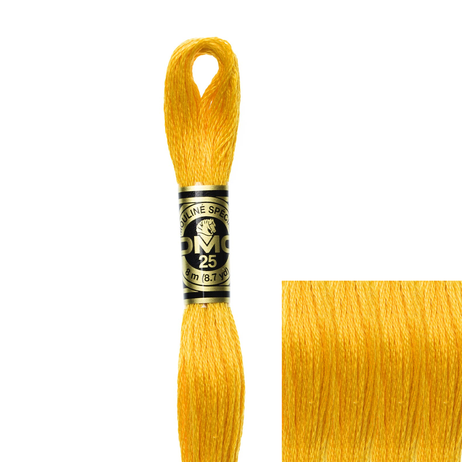 embroidery cotton mouliné spécial dmc - 972 - 8mt | 1pc