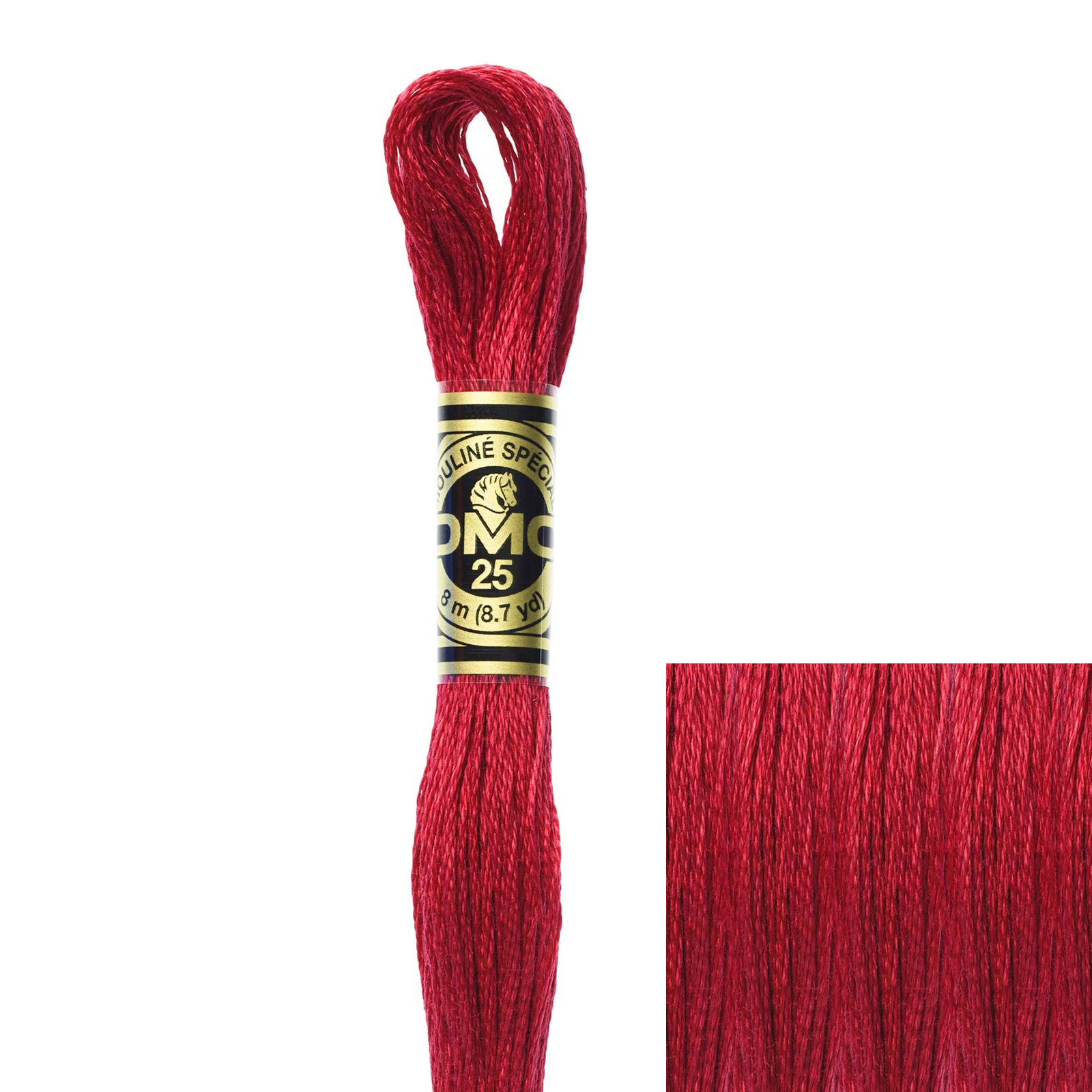embroidery cotton mouliné spécial dmc - 304 - 8mt | 1pc