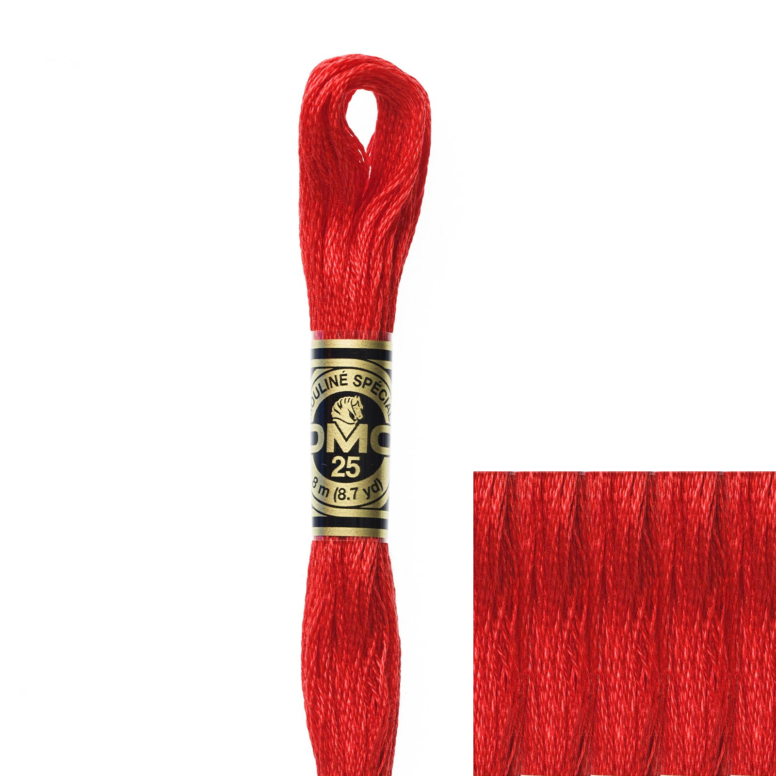 stickgarn mouliné spécial dmc - 666 - 8mt | 1st