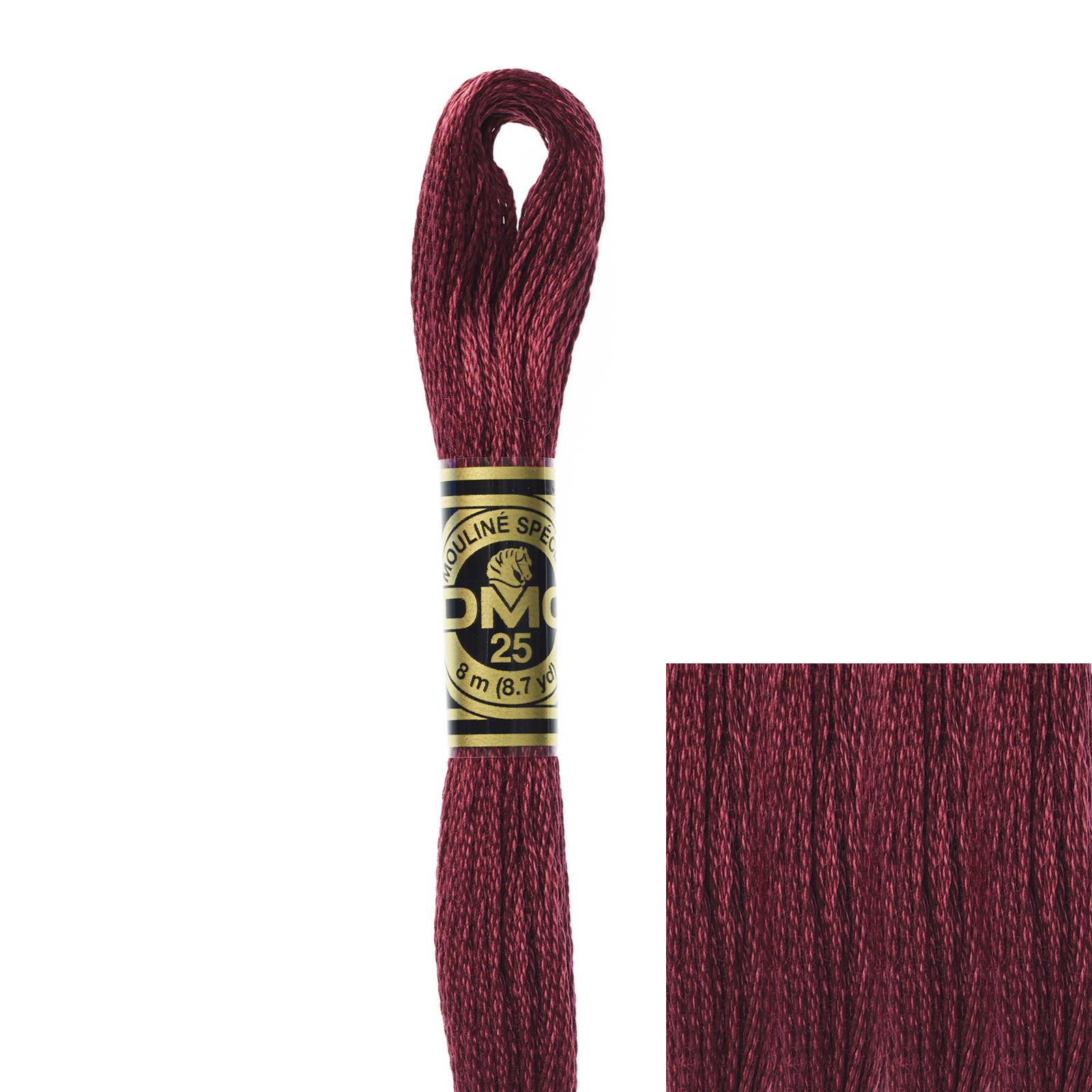 embroidery cotton mouliné spécial dmc - 902 - 8mt | 1pc