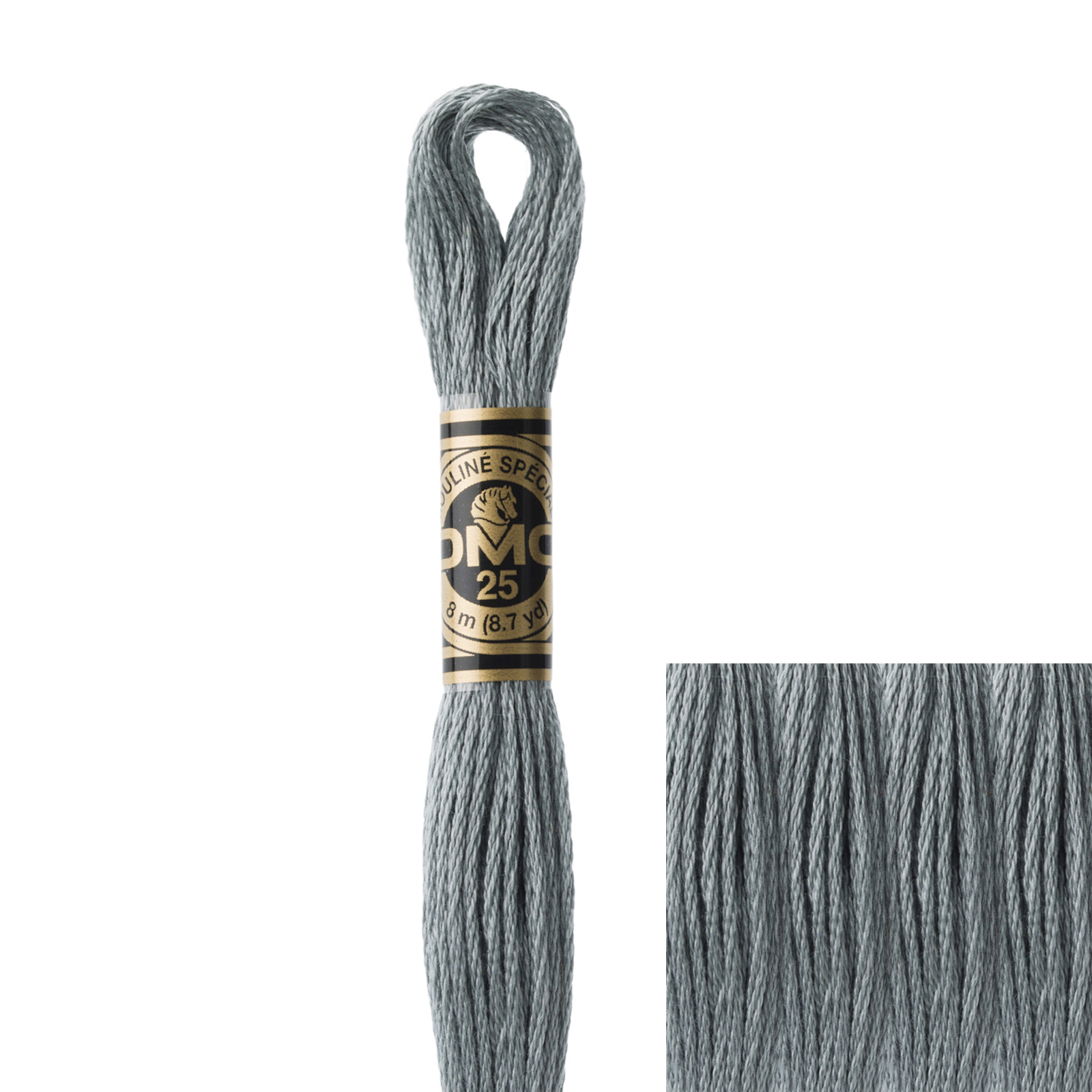 embroidery cotton mouliné spécial dmc - 169 - 8mt | 1pc