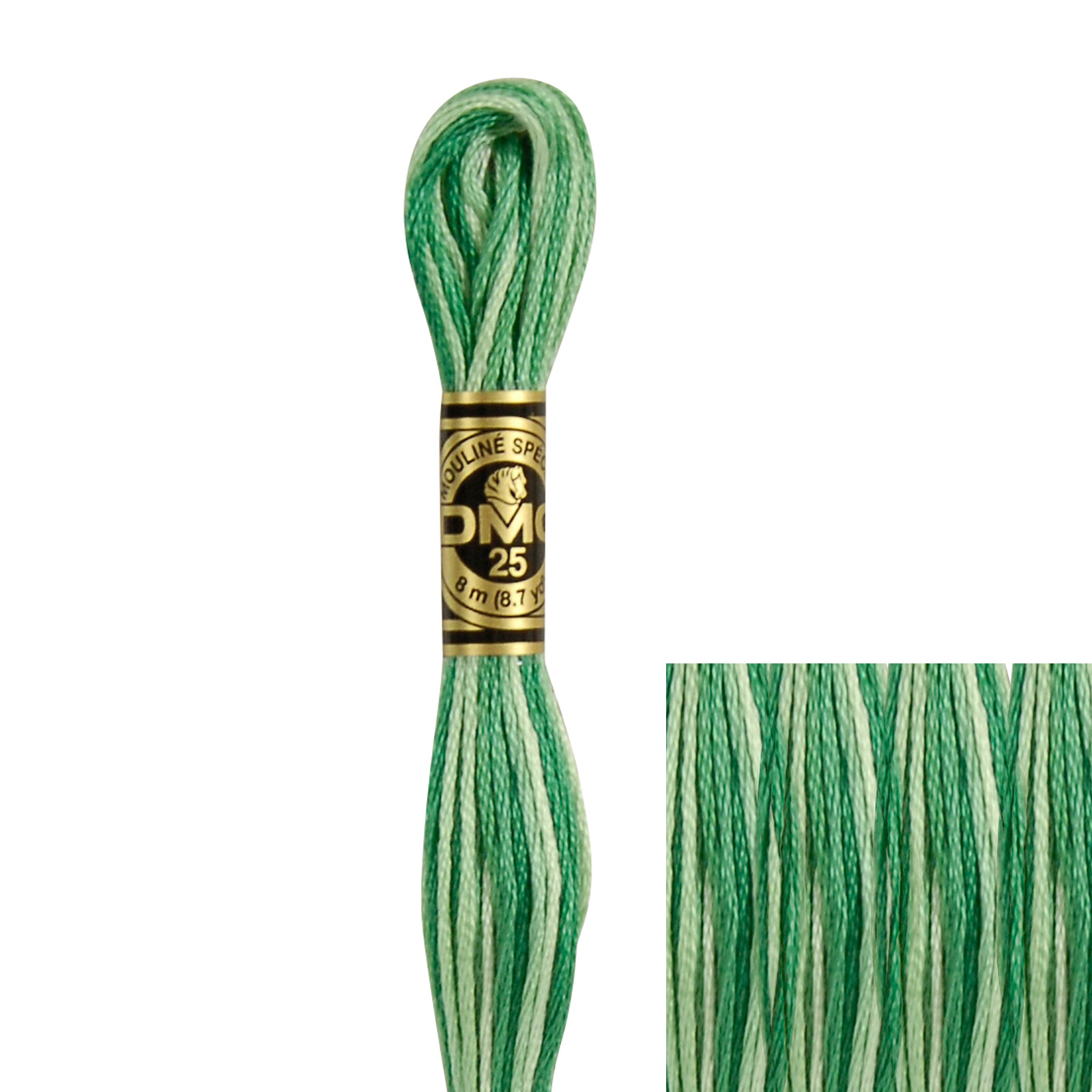 embroidery cotton mouliné spécial dmc - 125 - 8mt | 1pc
