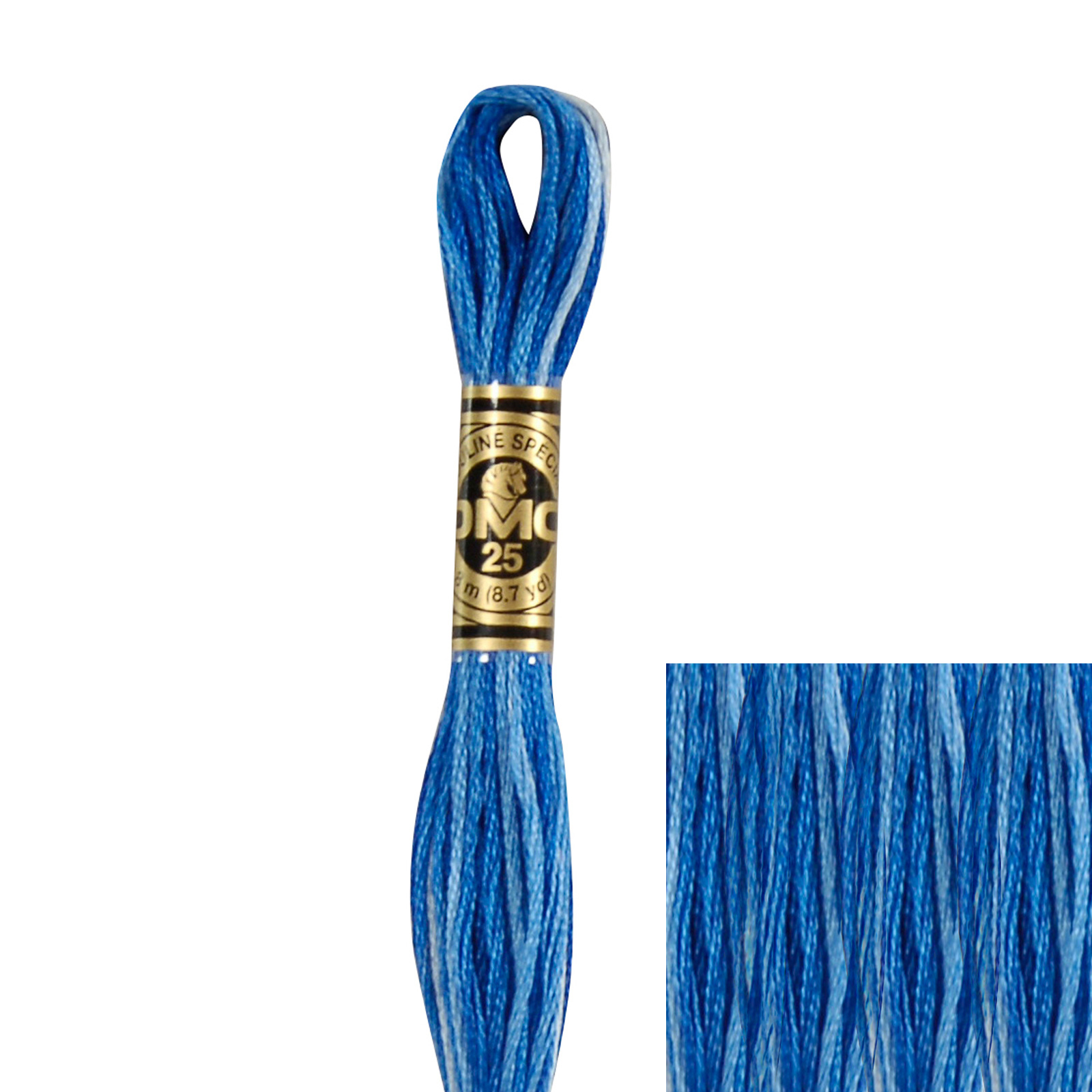 embroidery cotton mouliné spécial dmc - 121 - 8mt | 1pc