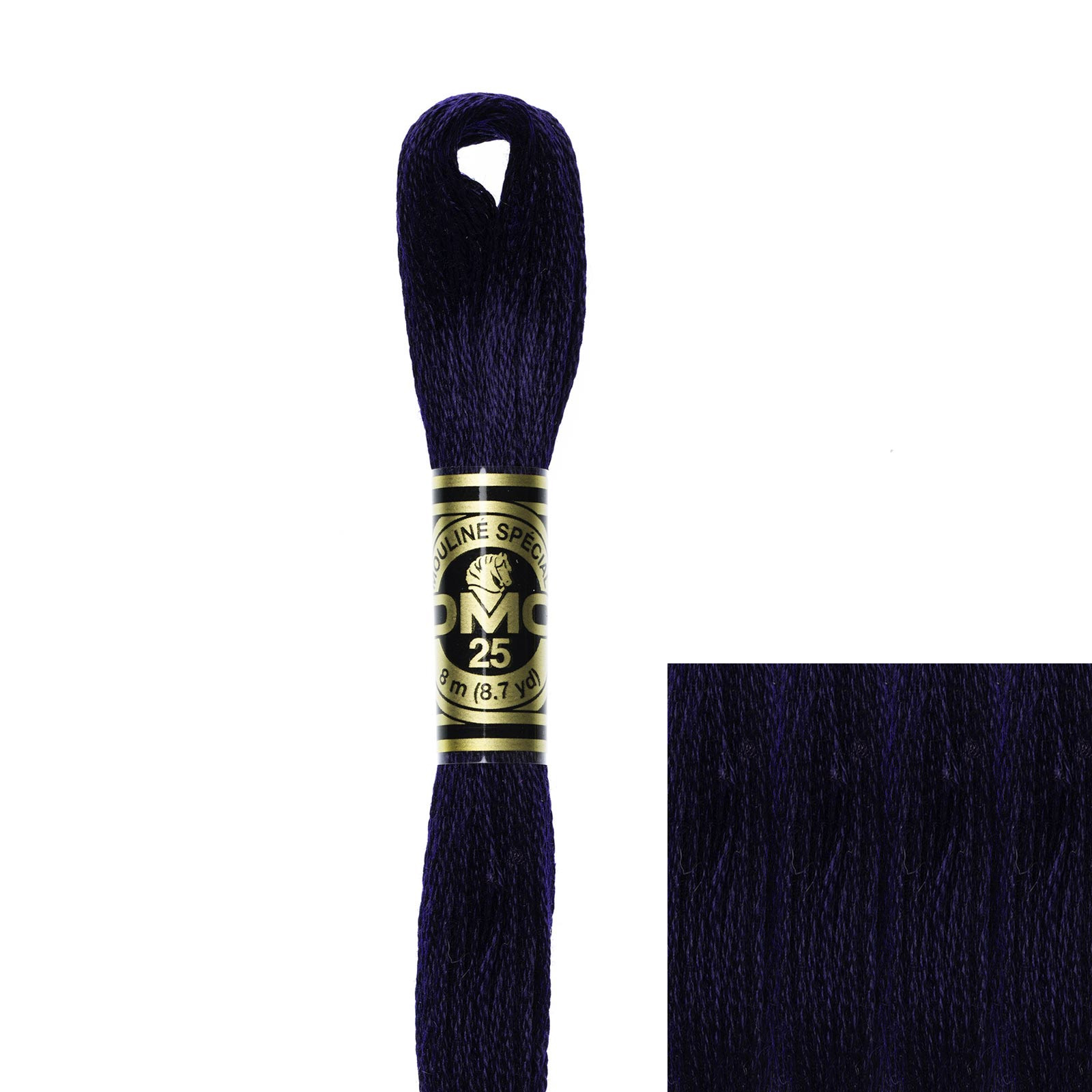 embroidery cotton mouliné spécial dmc - 939 - 8mt | 1pc