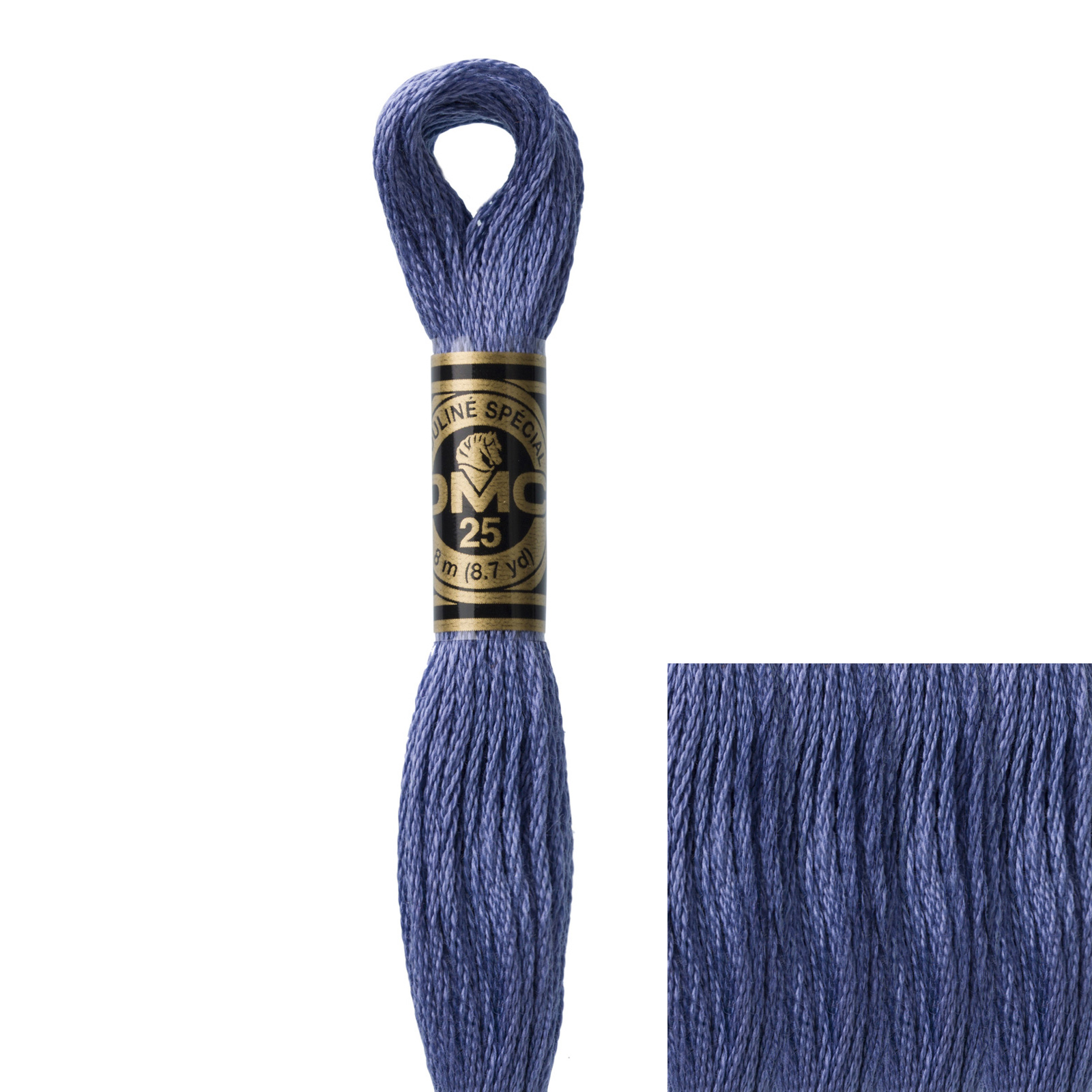 embroidery cotton mouliné spécial dmc - 161 - 8mt | 1pc
