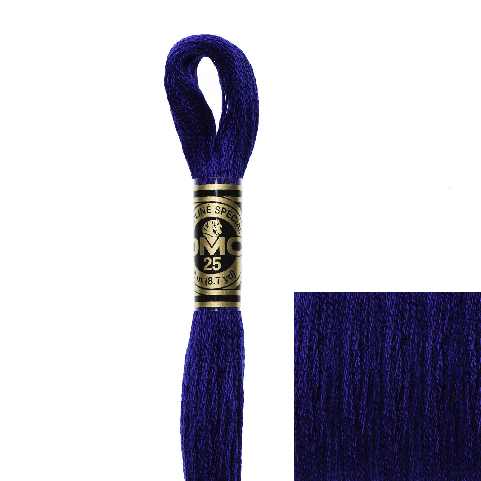 embroidery cotton mouliné spécial dmc - 820 - 8mt | 1pc